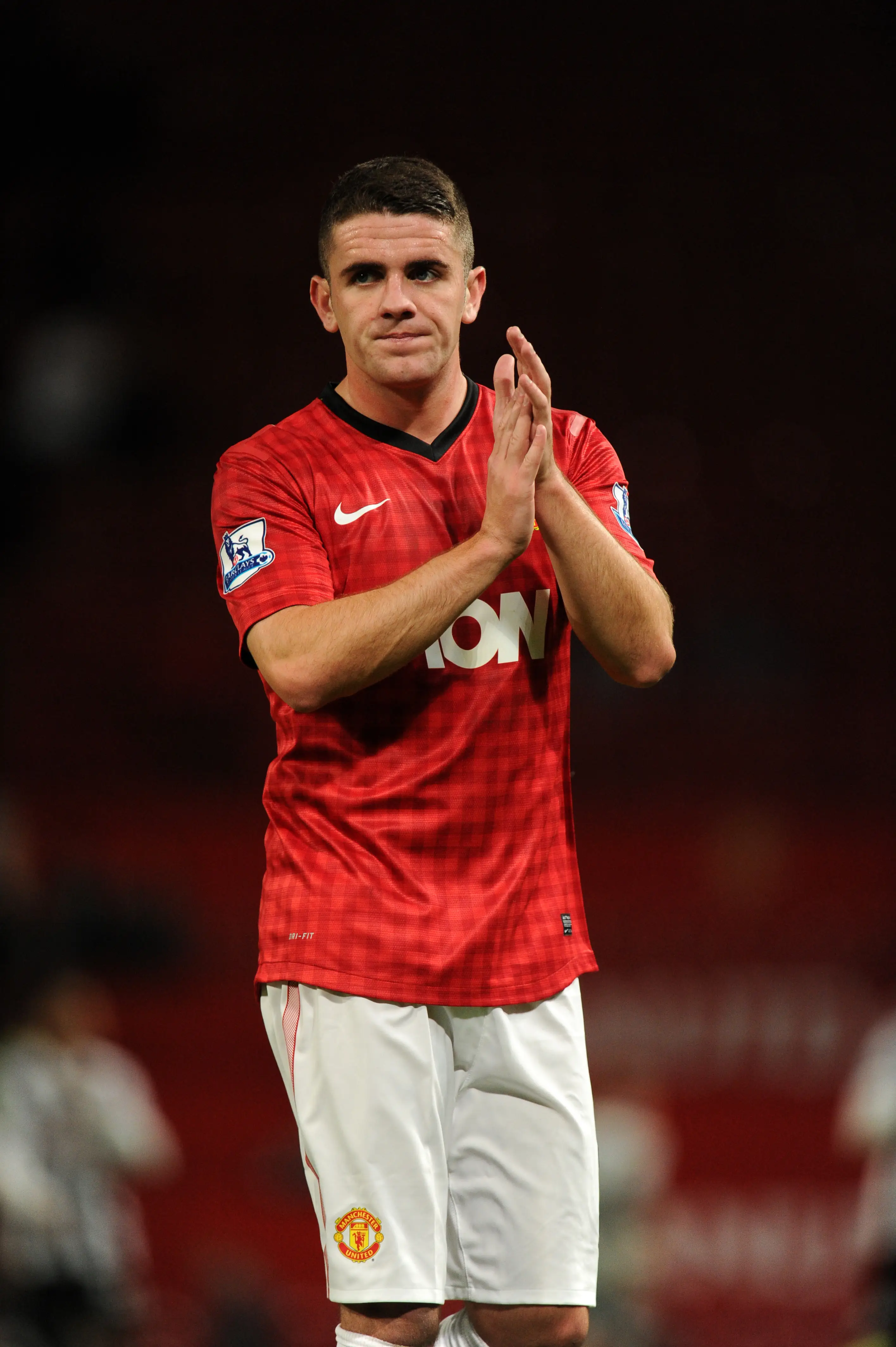 Robbie Brady made just one appearance for Manchester United's first-team. Image: Getty