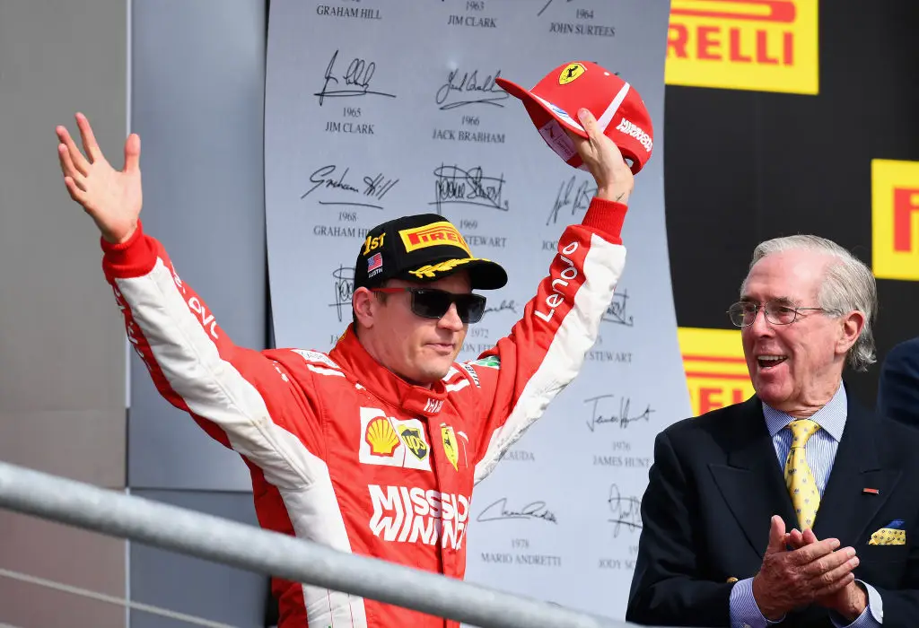 Kimi Raikkonen won his final F1 race at the 2018 United States GP (Image: Getty)