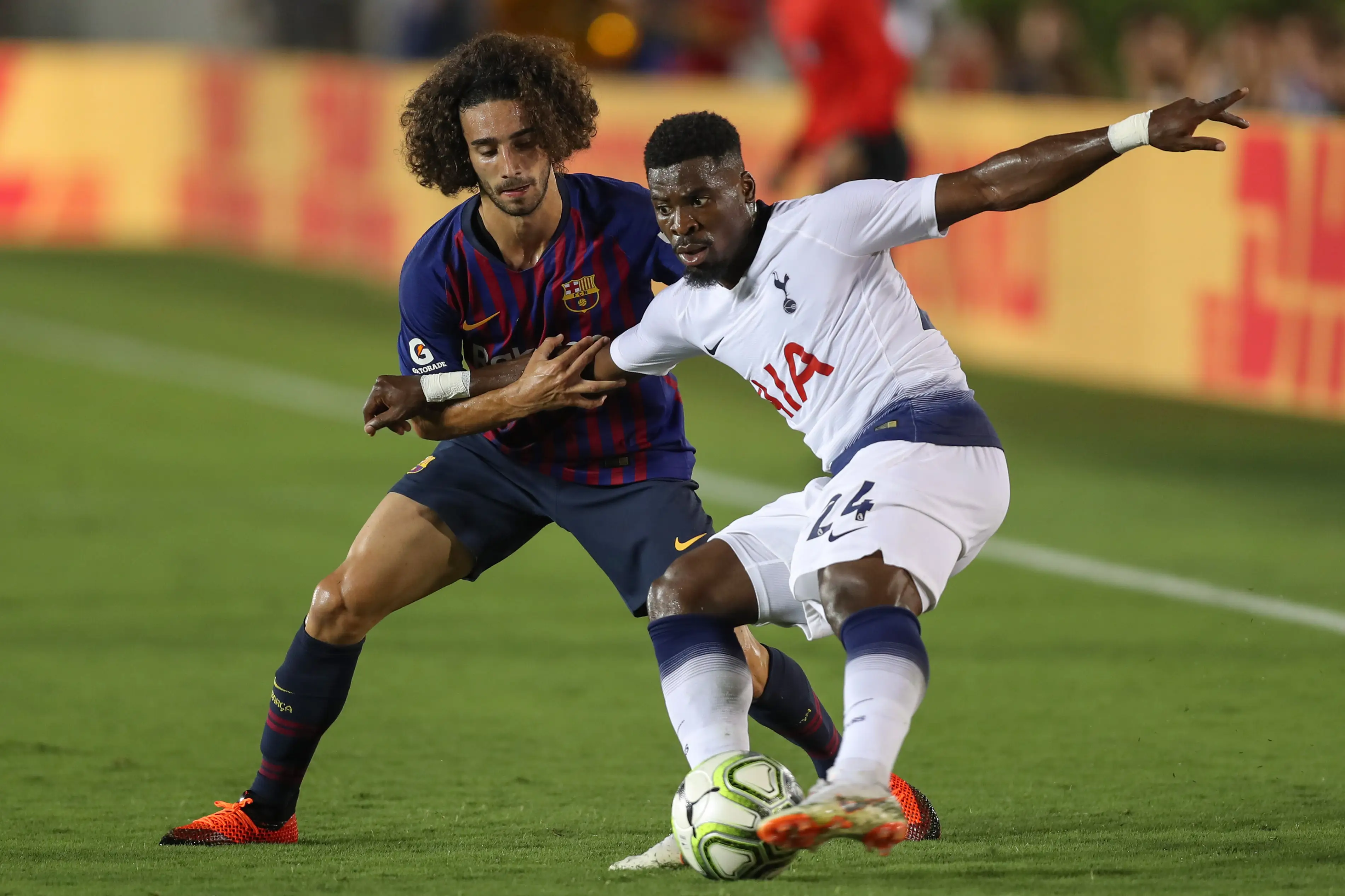 Cucurella played for Barcelona on a handful of occasions. Image credit: Getty