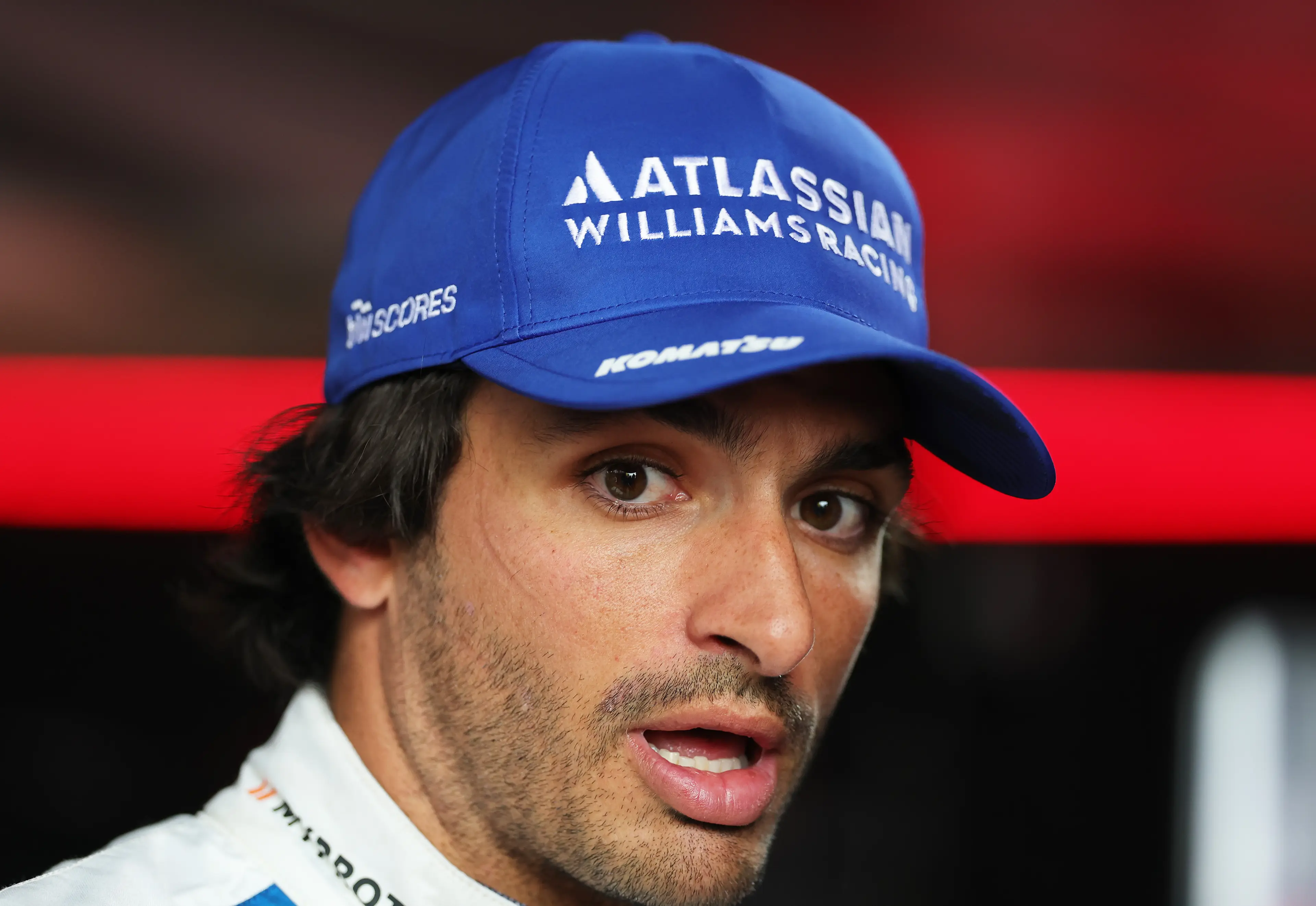 Williams driver Carlos Sainz. Image: NurPhoto / Contributor via Getty
