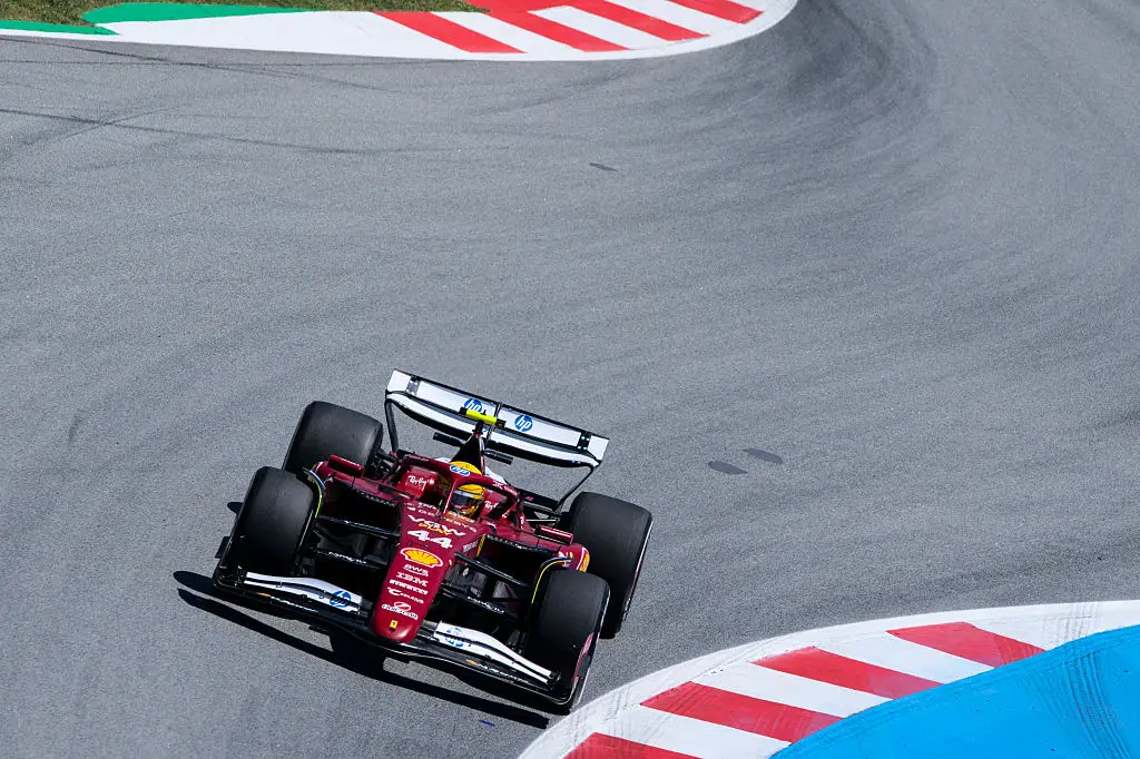 Lewis Hamilton has had a difficult start to his time with Ferrari. (Image: Getty)