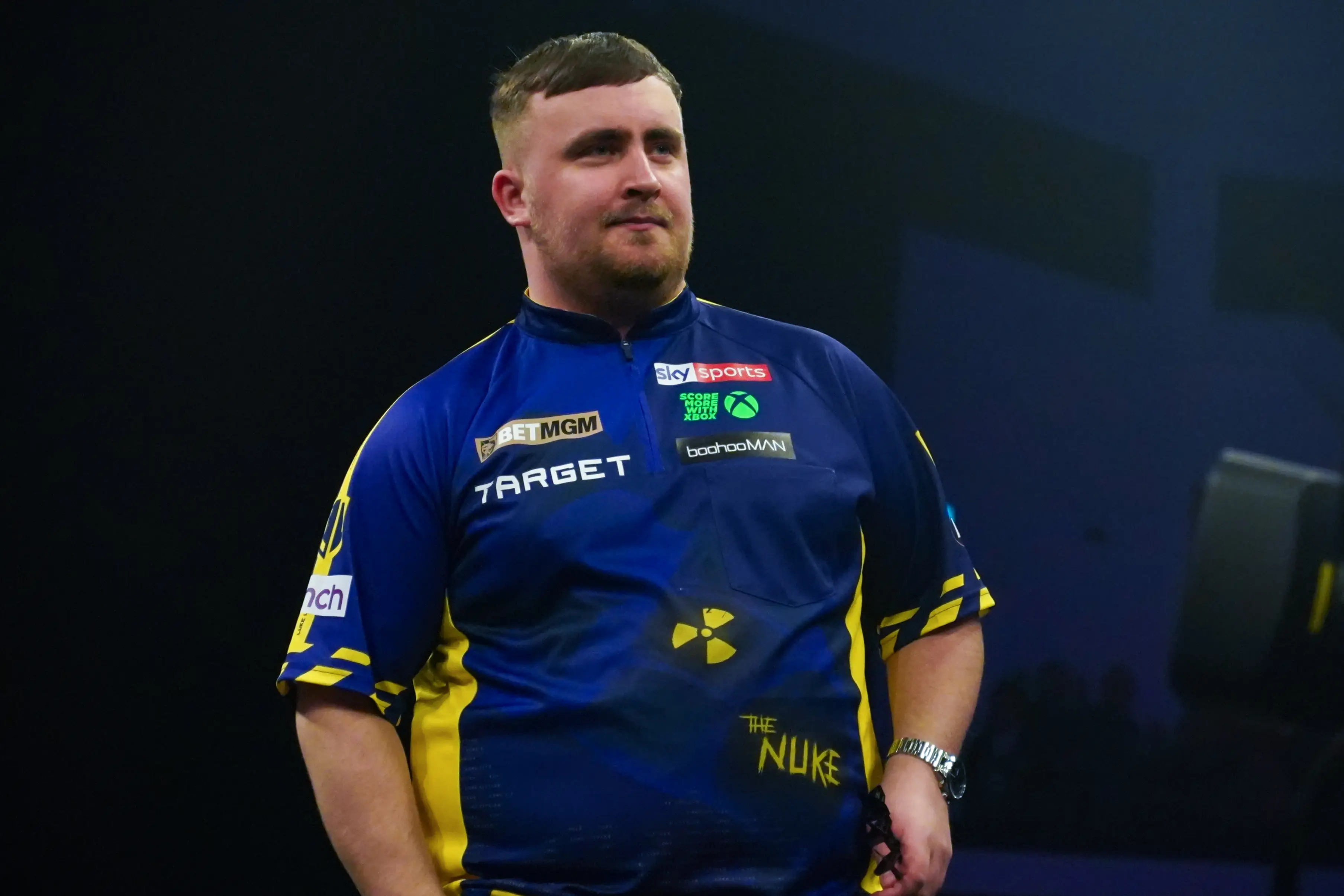 Luke Littler will not be heading back to Germany after recent issues with the crowd. Image: Getty