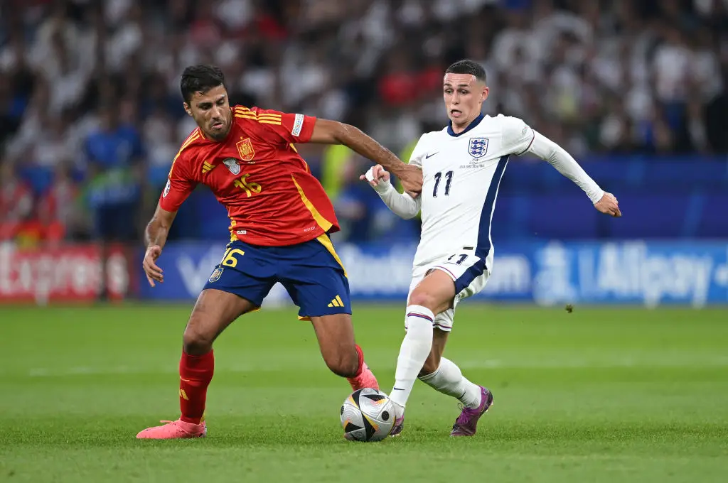 Rodri and Phil Foden are both nominated for the men's PFA Player of the Year award -