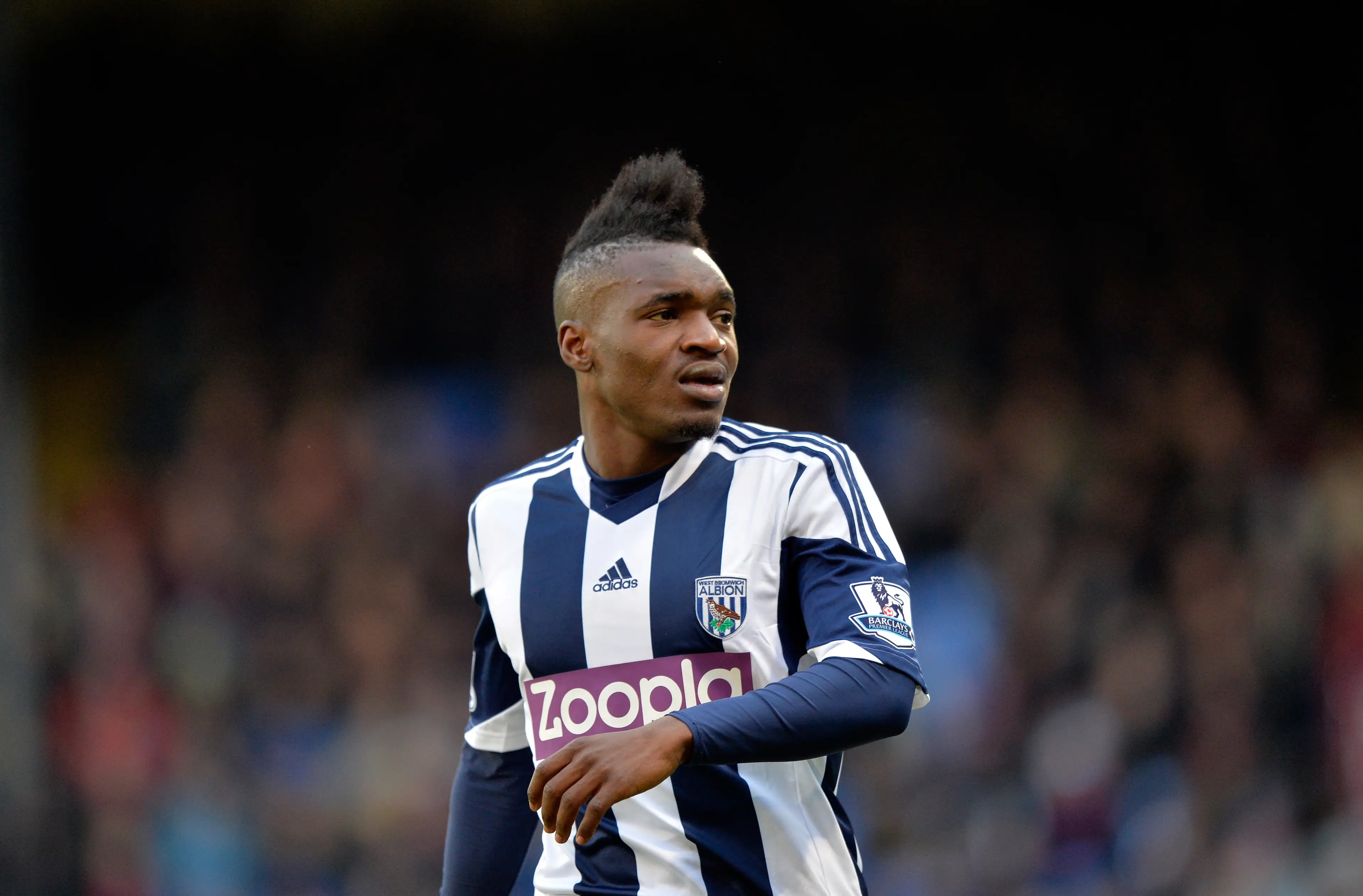 Thievy Bifouma in action for West Brom. Image: Getty 