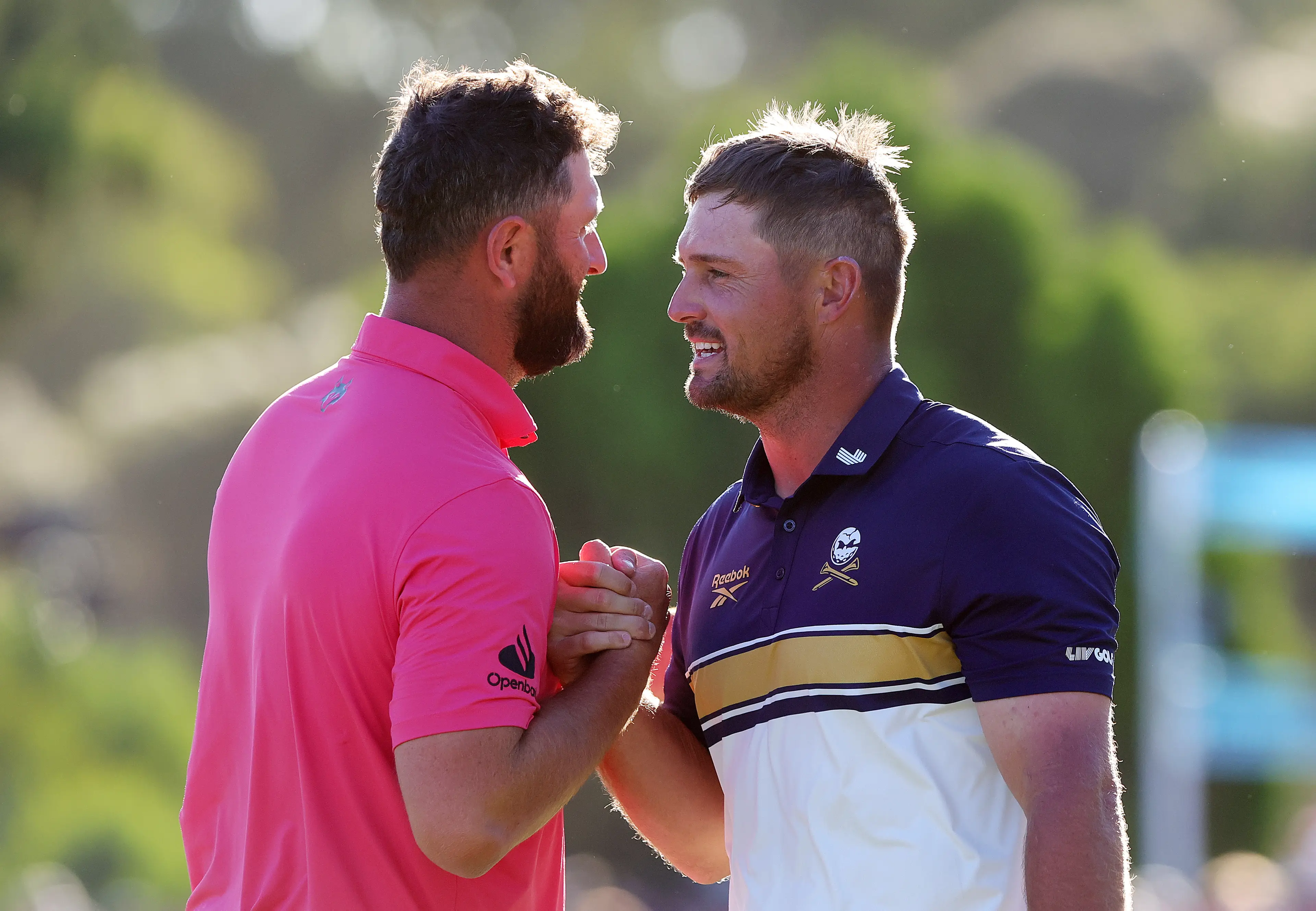 Bryson DeChambeau and John Rahm (credit: getty)