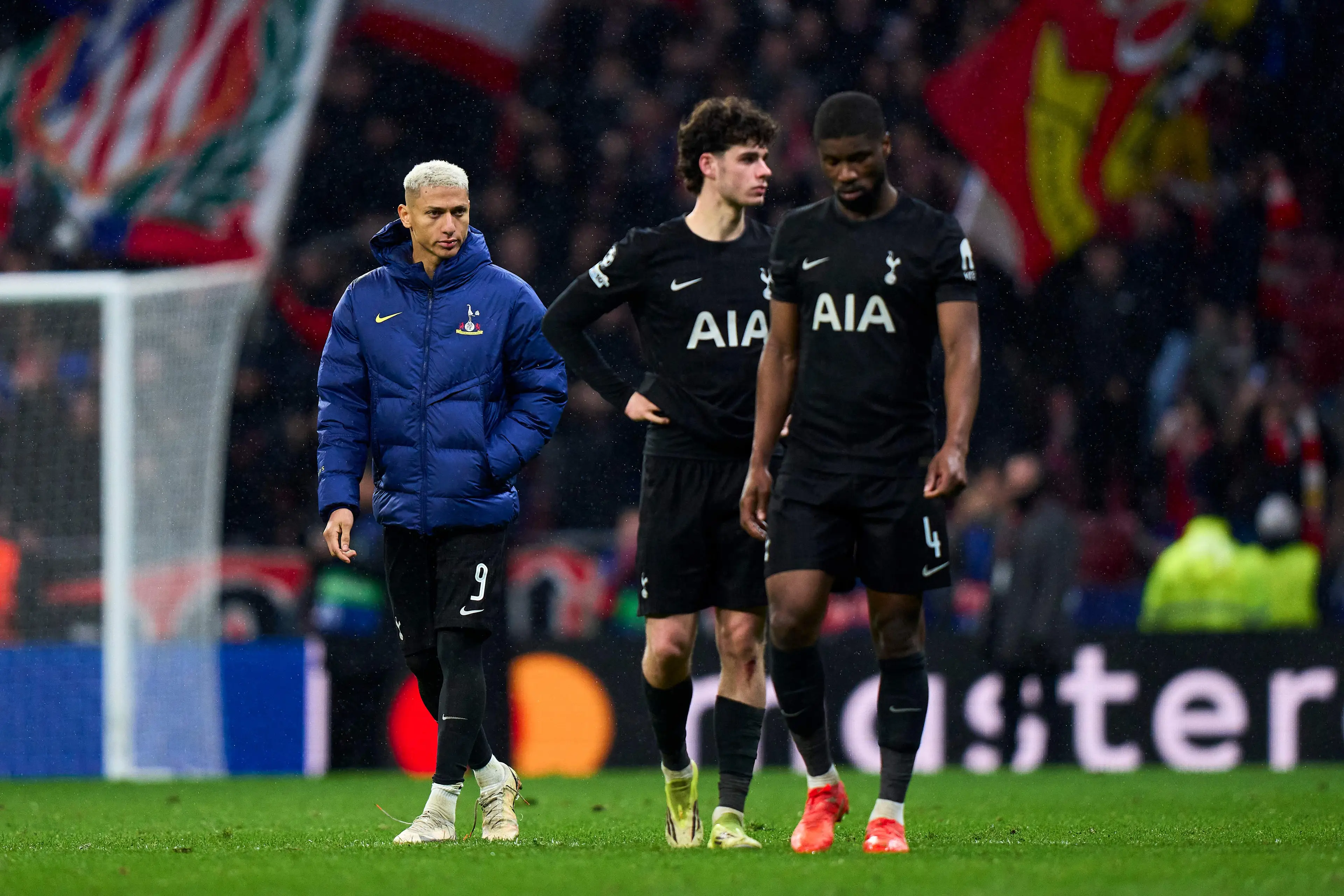 Archie Gray and Kevin Danso were on post-match media duty for Spurs (Image: Getty)