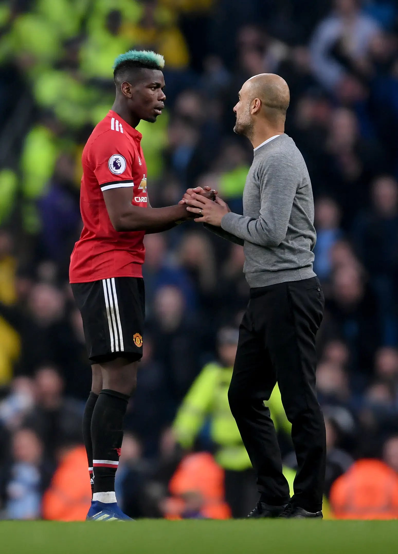 Pep Guardiola is a huge fan of Paul Pogba. Image: Getty