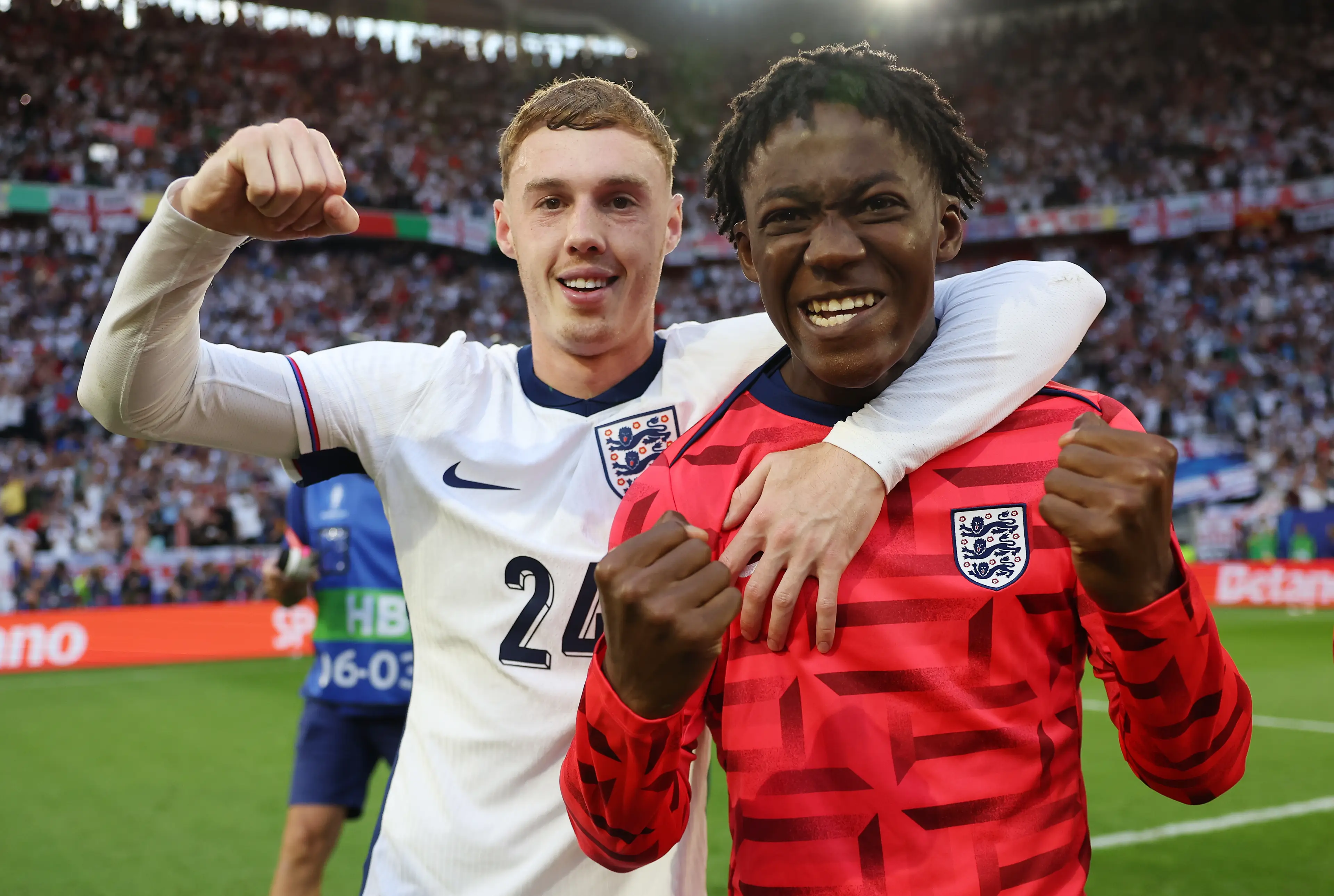 Palmer and Mainoo are close friends. Image: Getty