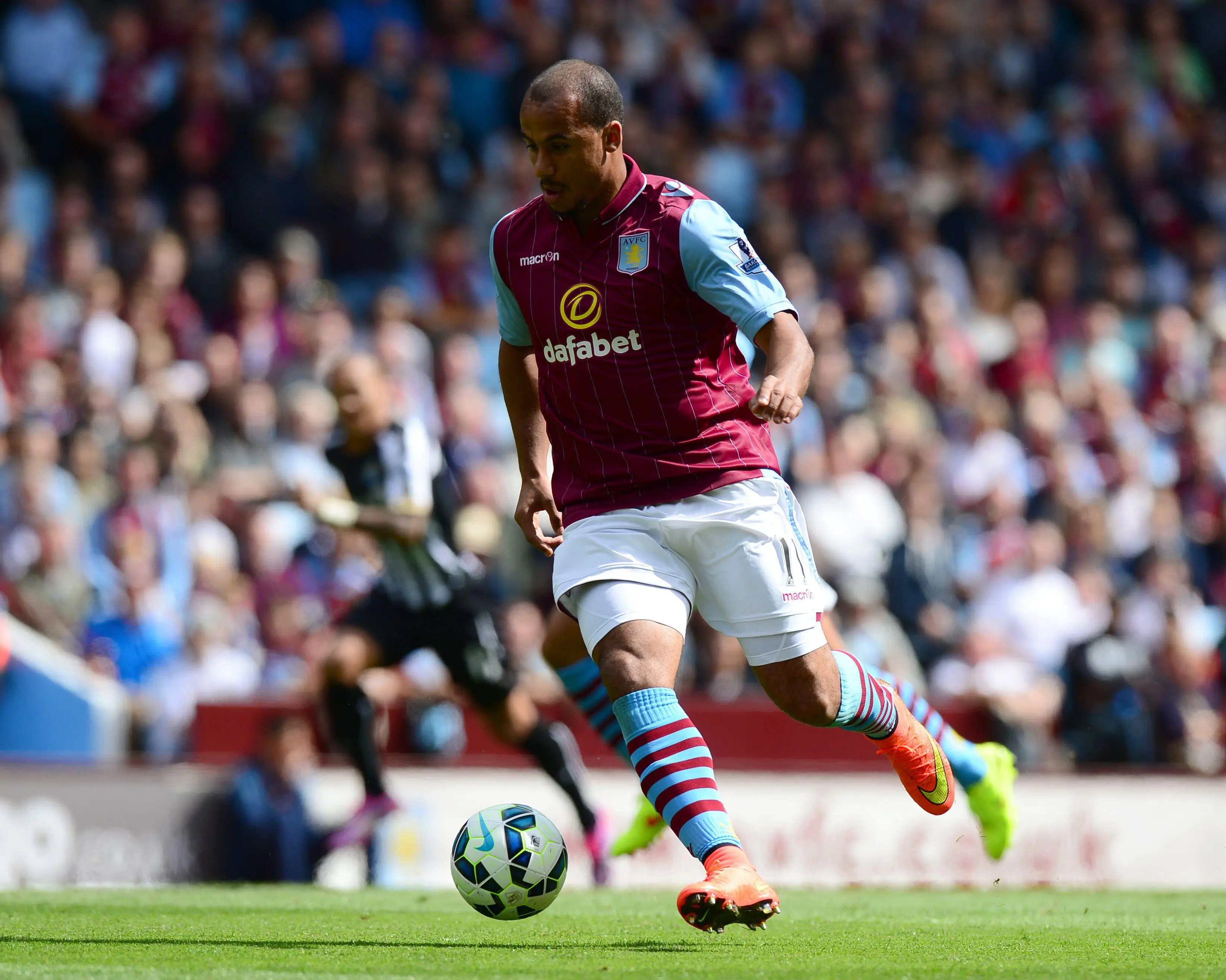 Grealish named former Aston Villa striker Gabby Agbonlahor as one of his idols growing up (Image: PA)