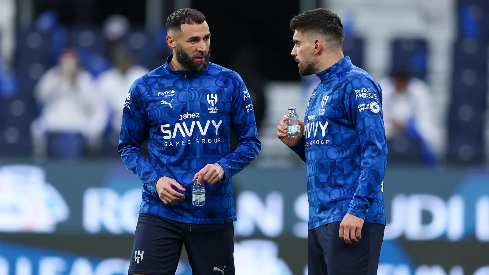 Karim Benzema and Ruben Neves are among the players under contract at Al Hilal (Image: Getty)