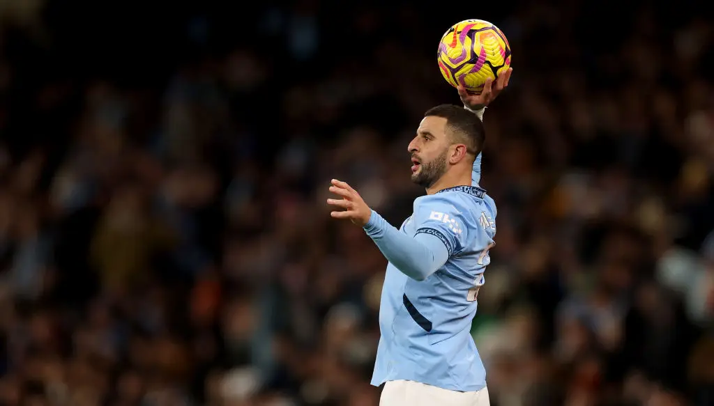 Kyle Walker has been omitted from Manchester City's squad (Credit:Getty)