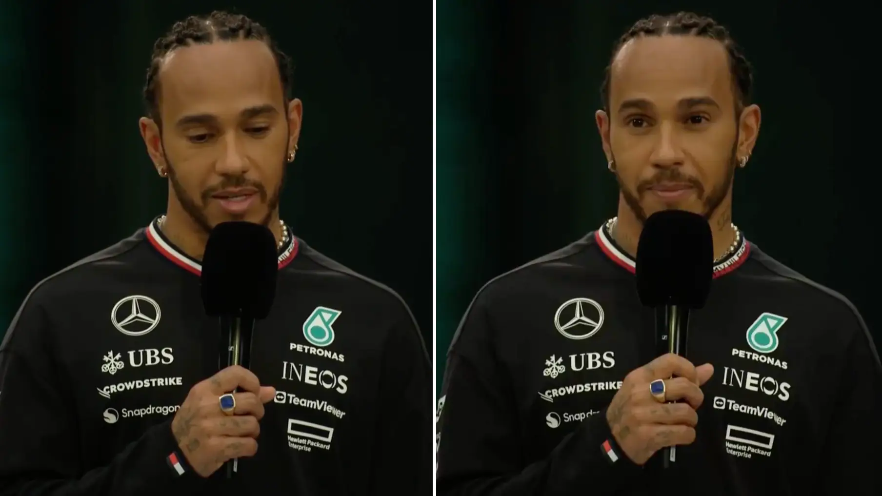 Lewis Hamilton speaks publicly for first time on ‘emotional’ Mercedes exit and Ferrari move