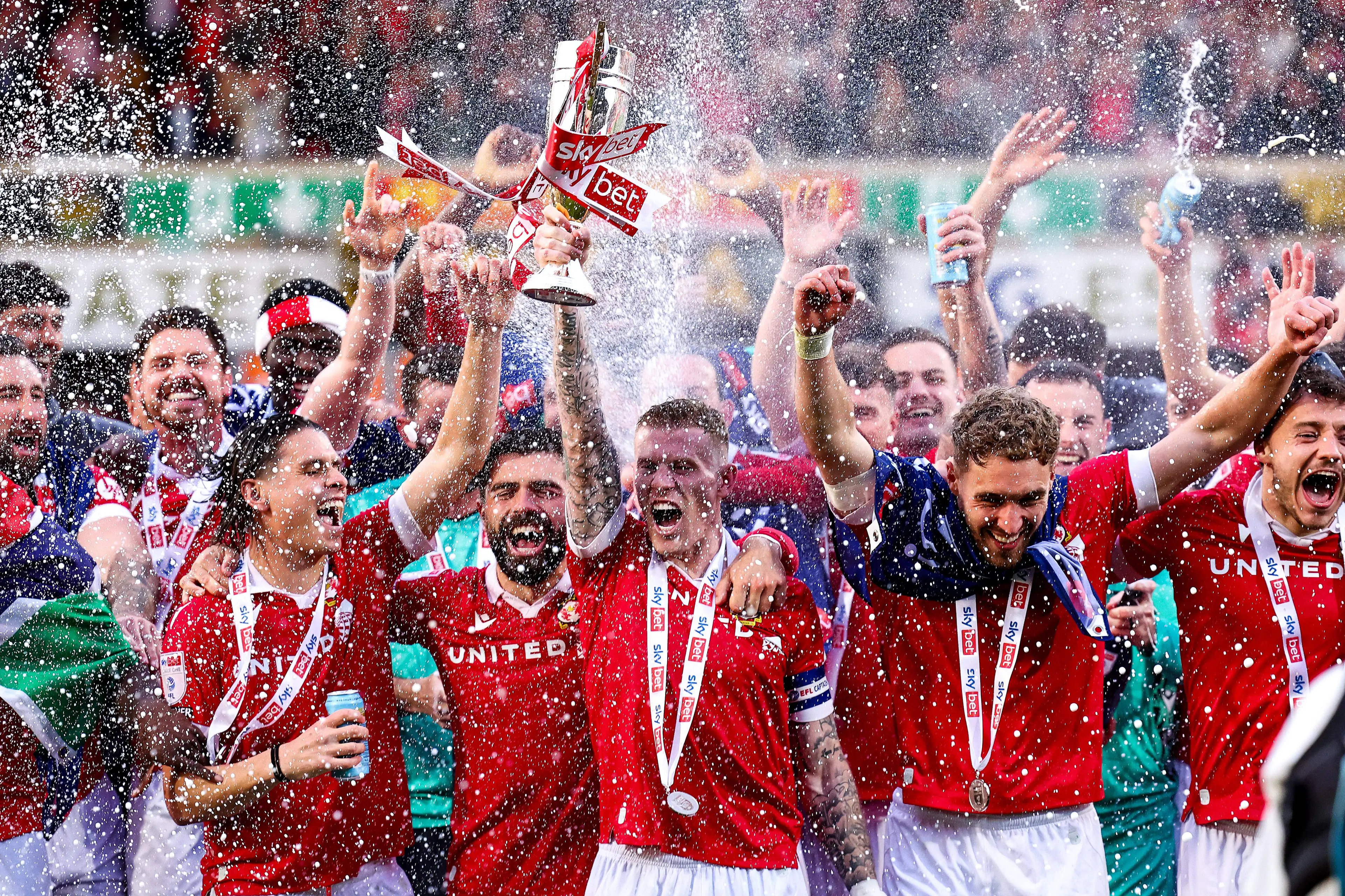 Wrexham will play in the Championship next season. Image: Getty