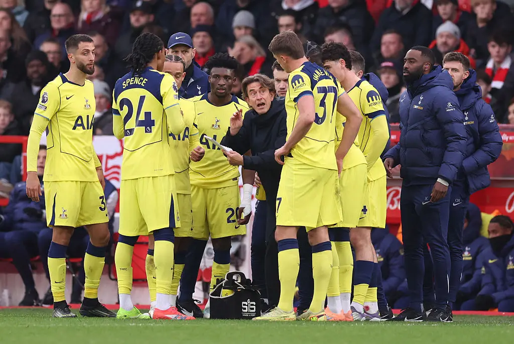 Spurs lost 3-0 against Nottingham Forest (Credit:Getty)