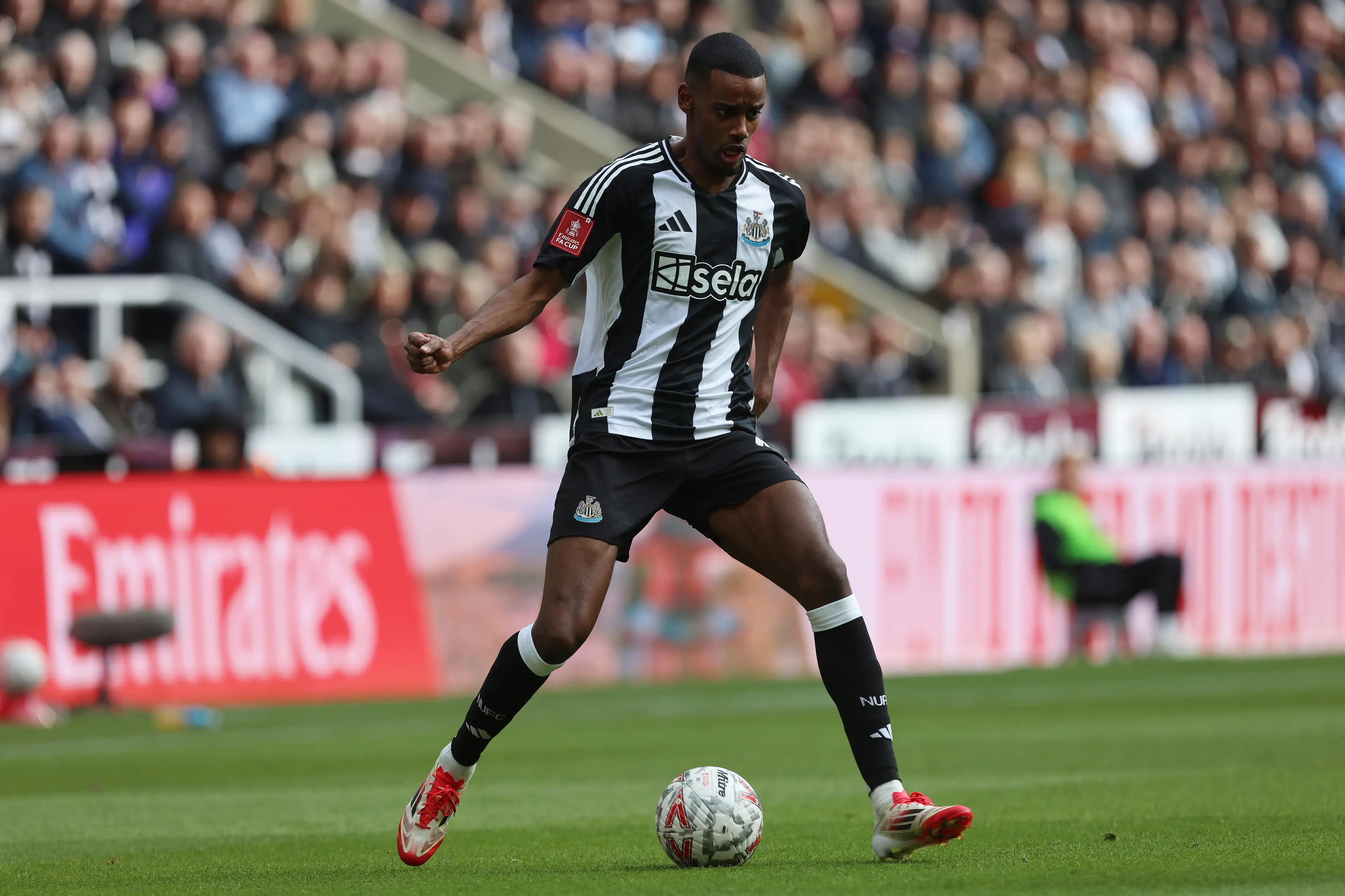 Alexander Isak has been linked with a move away from Newcastle United. Image: Getty