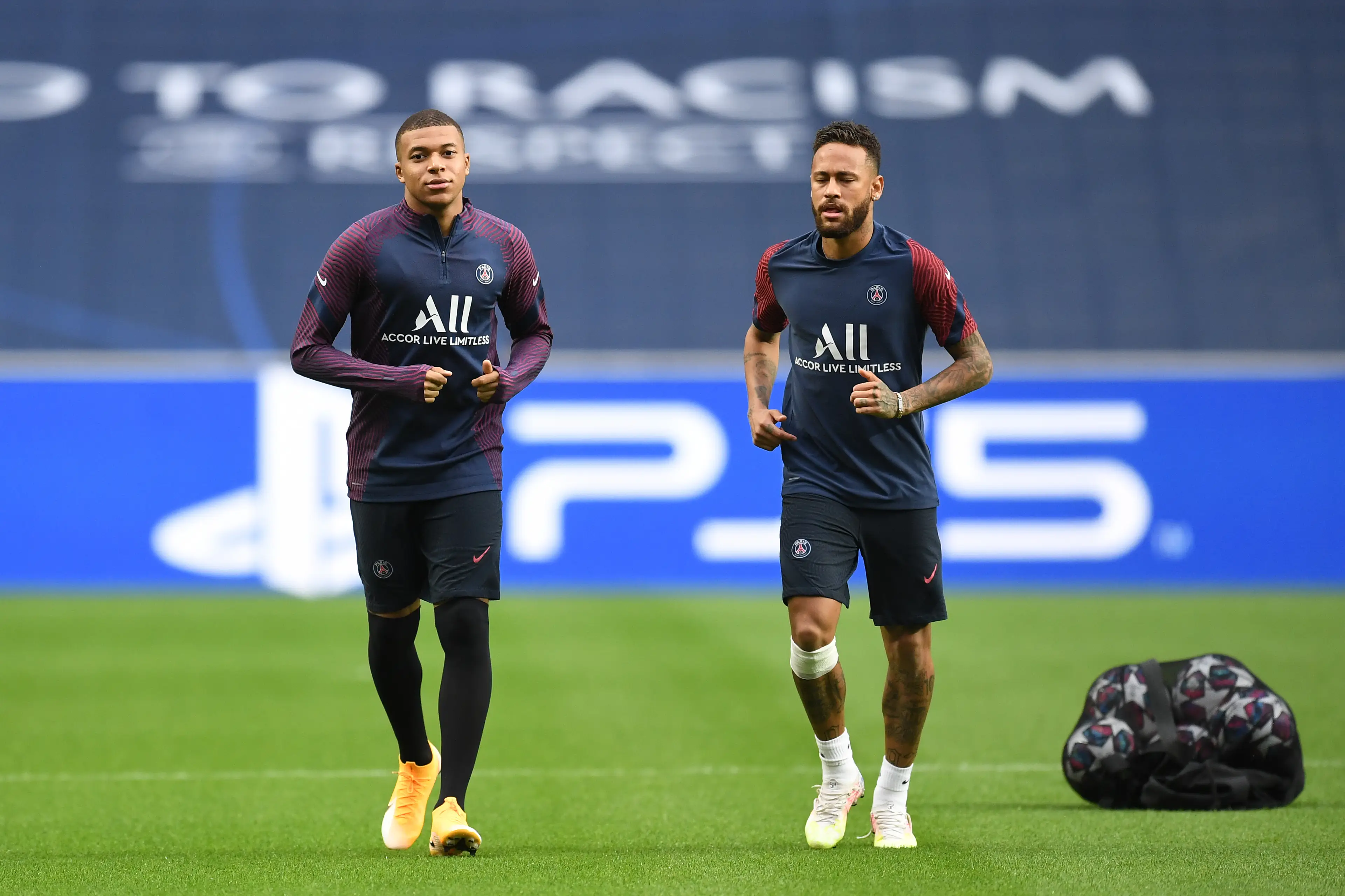 Mbappe and Neymar played 136 times together for PSG (Getty)