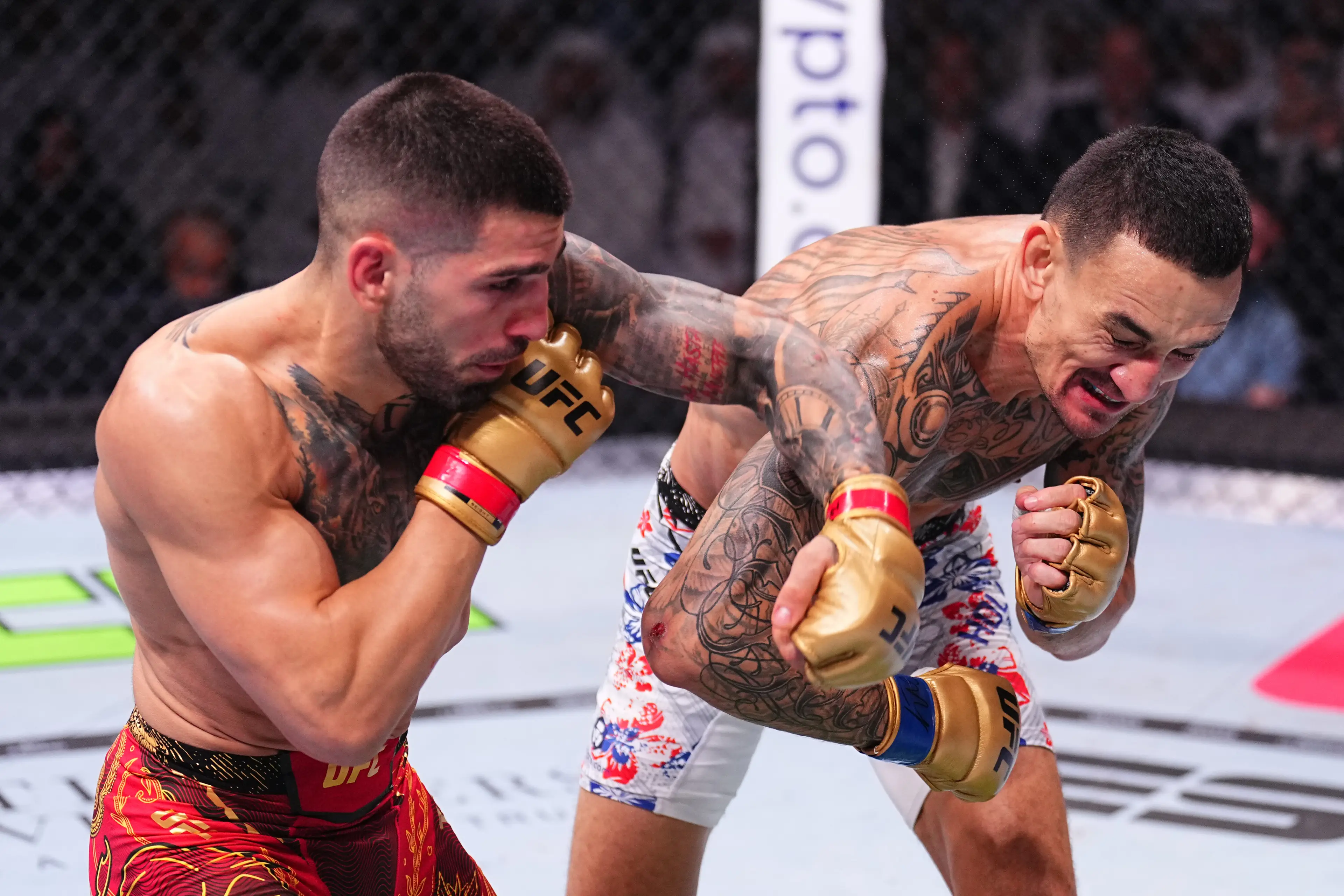 Max Holloway lost to Ilia Topuria at UFC 308. (