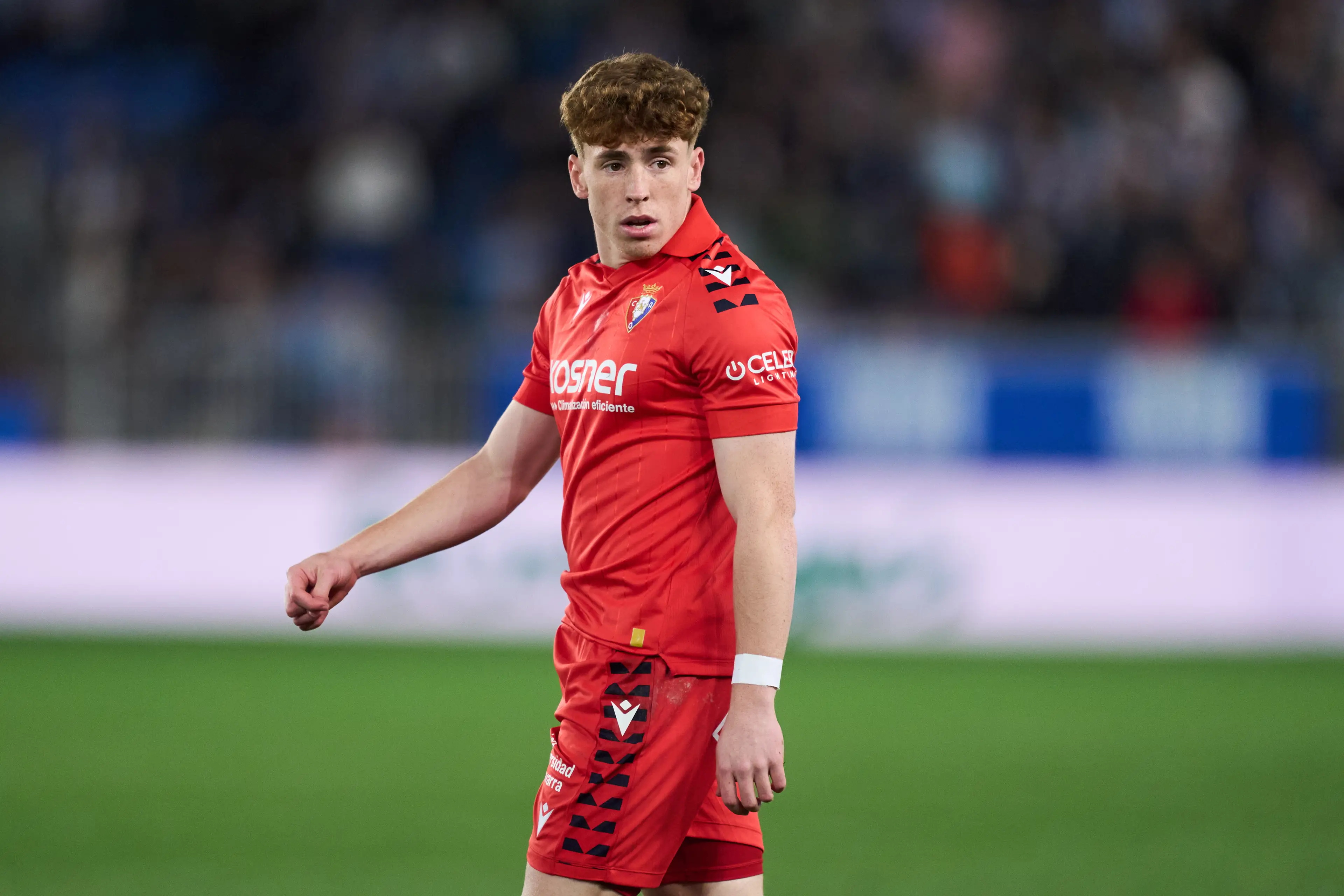 Victor Munoz of CA Osasuna looks on during the LaLiga EA Sports match between Deportivo Alaves and CA Osasuna (Getty Images)