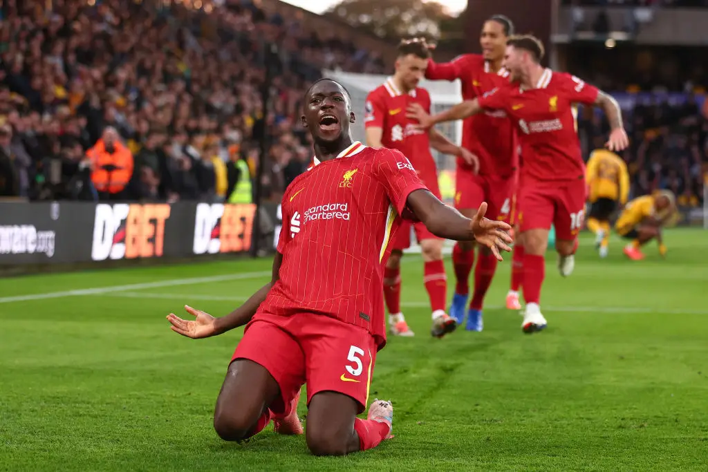 Ibrahima Konate has made 132 appearances for Liverpool. (Image: Getty)