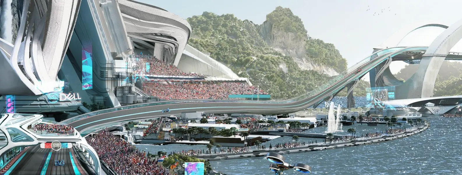 2050 F1 track concept.