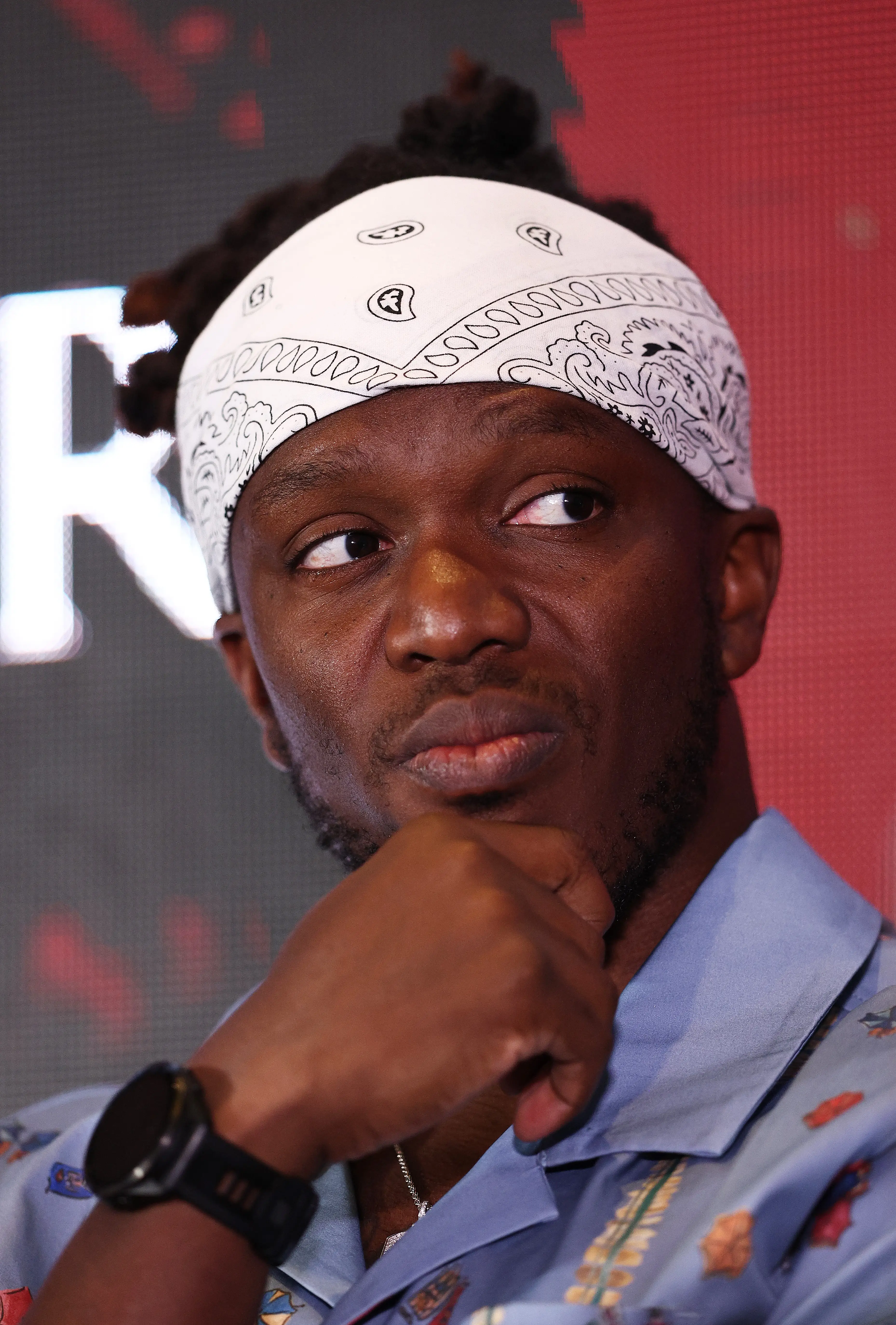 KSI's Baller League team won their first game on Monday. Image: Getty