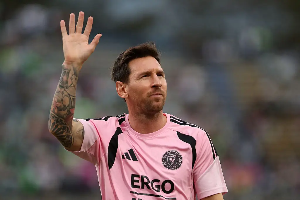 Lionel Messi is contracted to Inter Miami until 2028 (Credit:Getty)