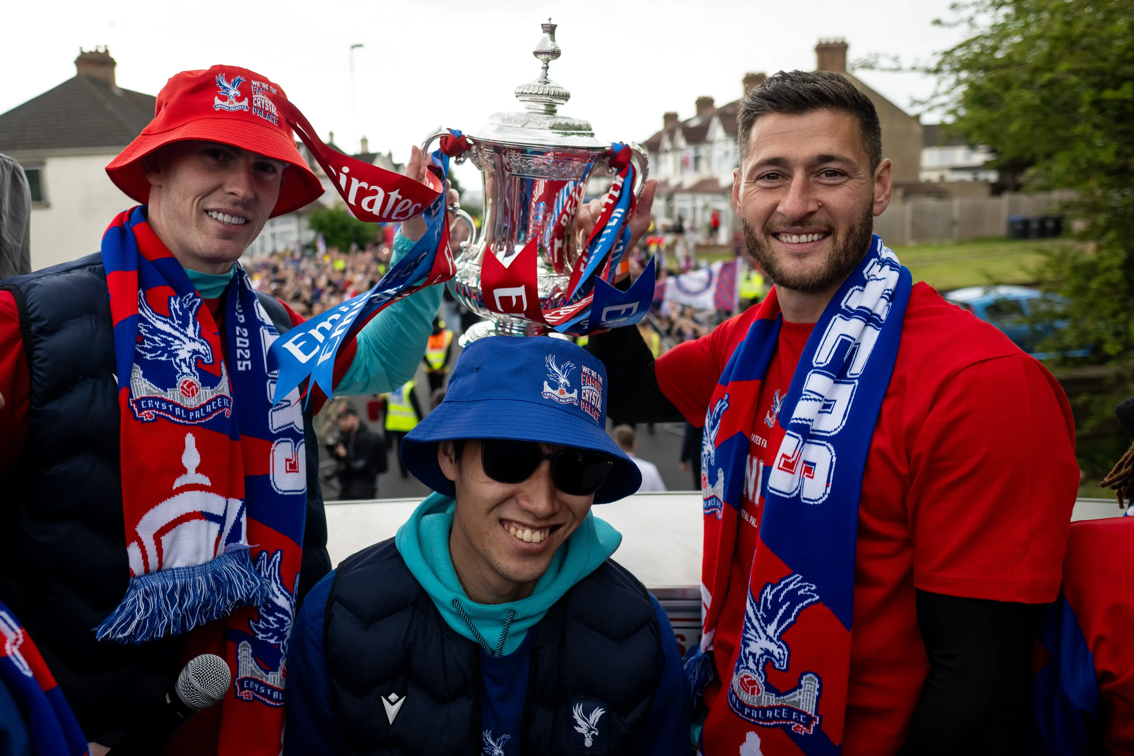Crystal Palace ended their 119-year wait for a major trophy with a win over Manchester City in the FA Cup final. Image credit: Getty