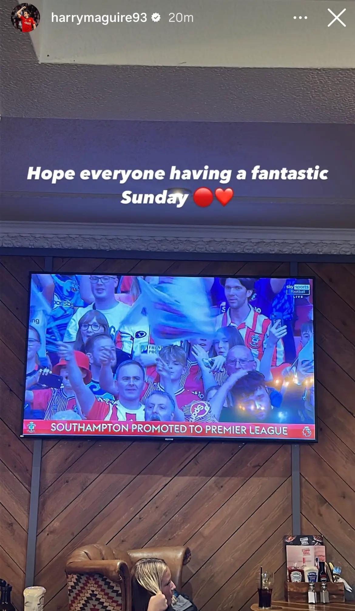 Image: Harry Maguire/Instagram 