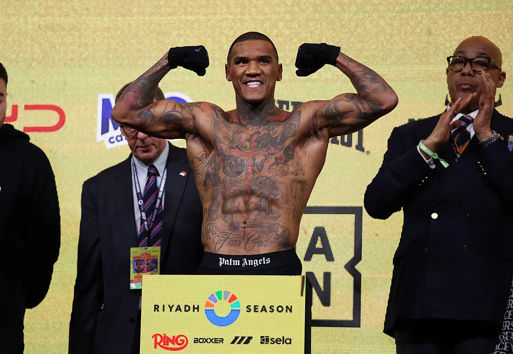 Conor Benn weighed at 159.3 lbs (Credit:Getty)