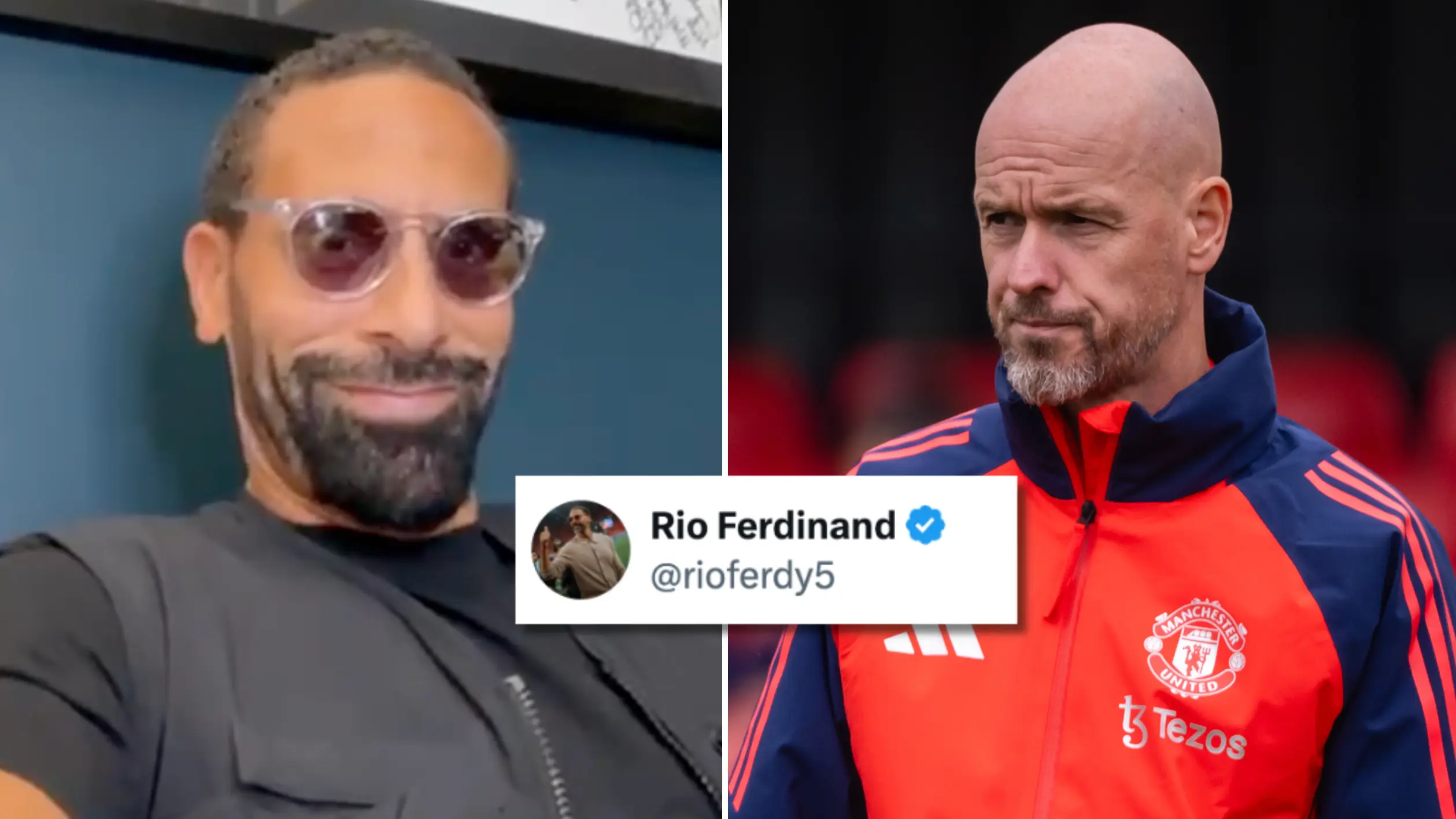 Rio Ferdinand/X/Getty