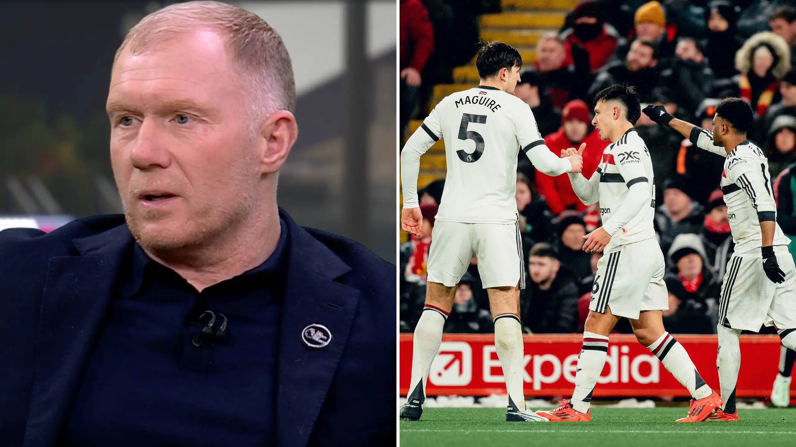 Paul Scholes performs major u-turn on Man Utd player and admits he got it wrong after Liverpool game
