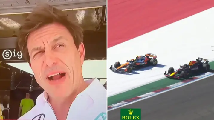 Toto Wolff's immediate reaction to Lando Norris' penalty during controversial US Grand Prix ending speaks volumes