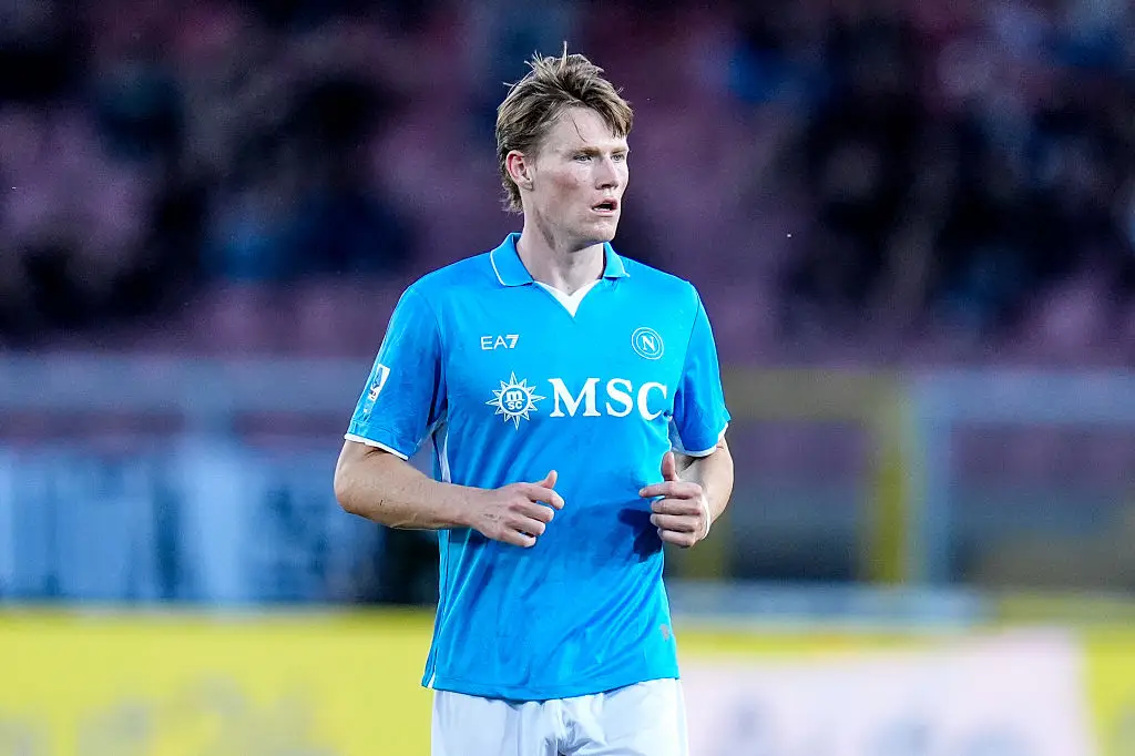 Scott McTominay has made 31 Serie A appearances for Napoli. (Image: Getty)