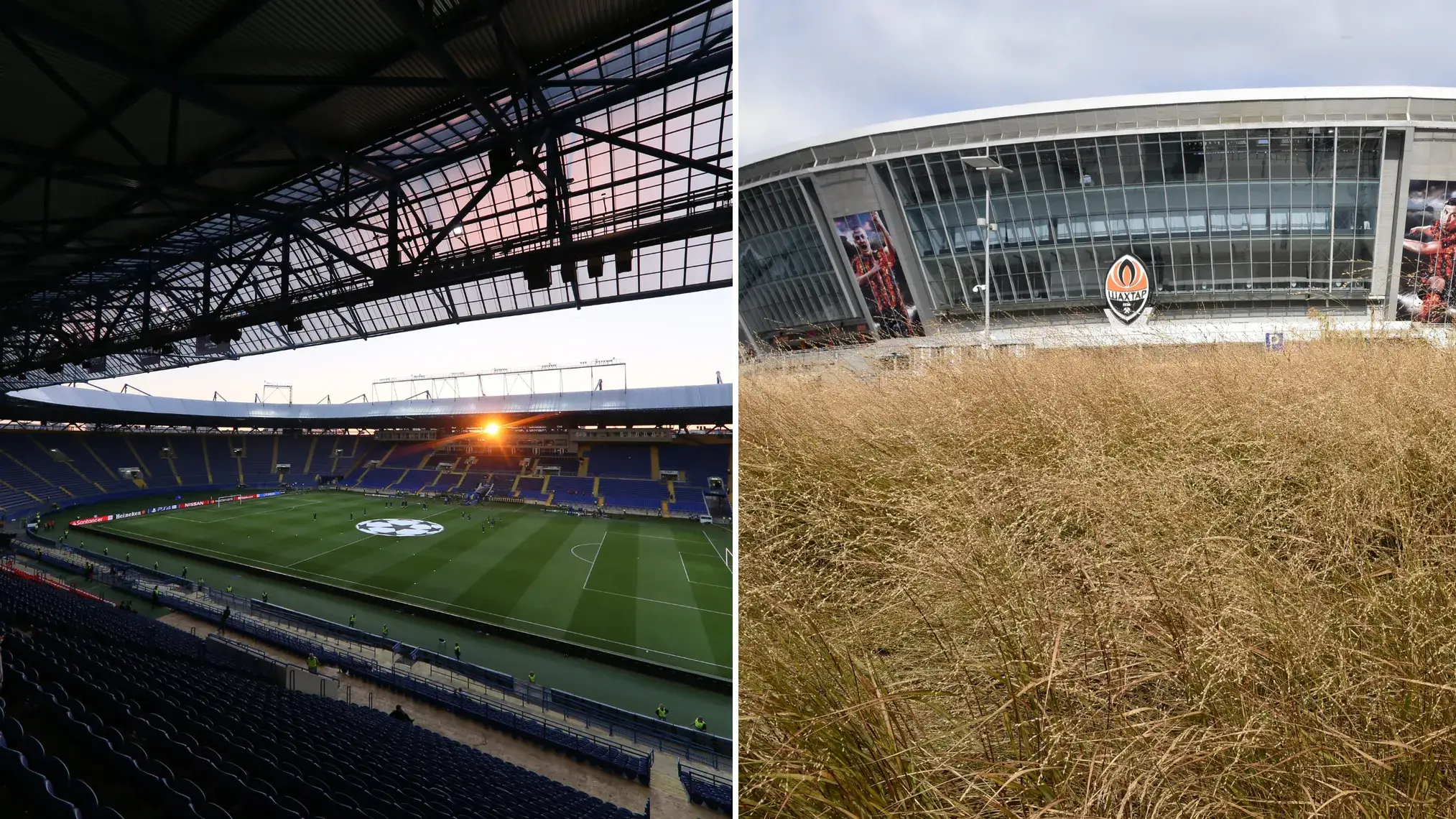 Stadium used for Euros and Champions League that is bigger than most Premier League grounds is now completely unrecognisable