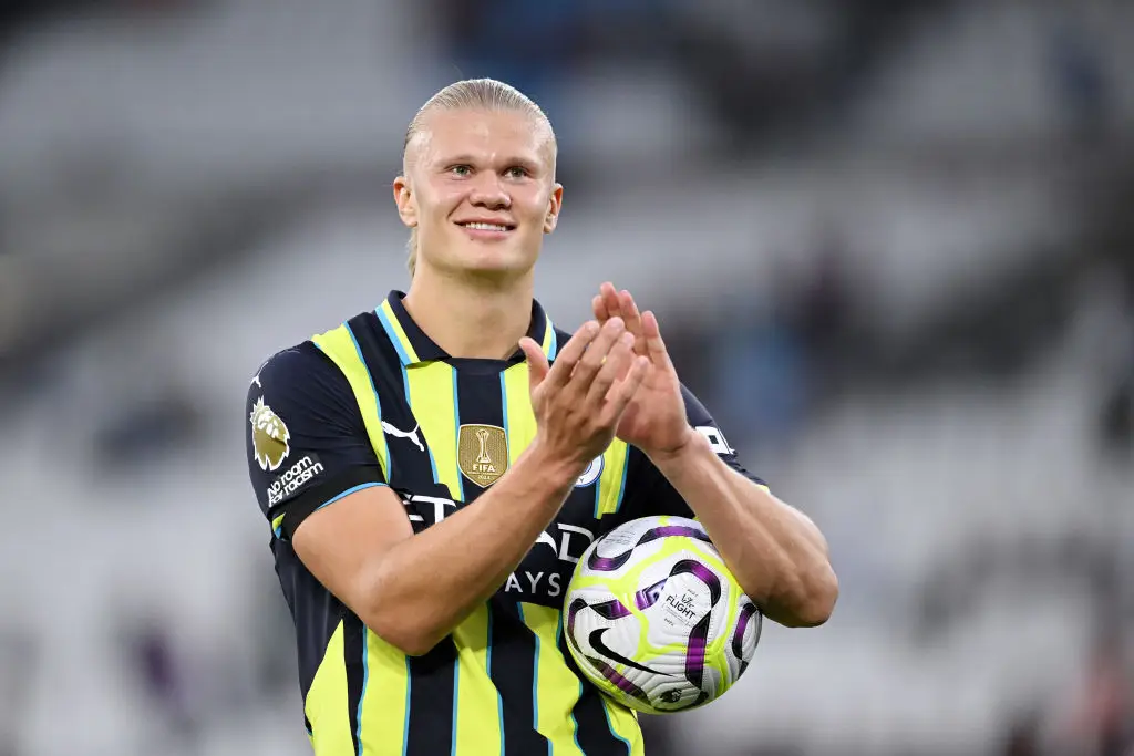 Erling Haaland is one of the highest-rated players in EA FC 25 (Image: Getty)