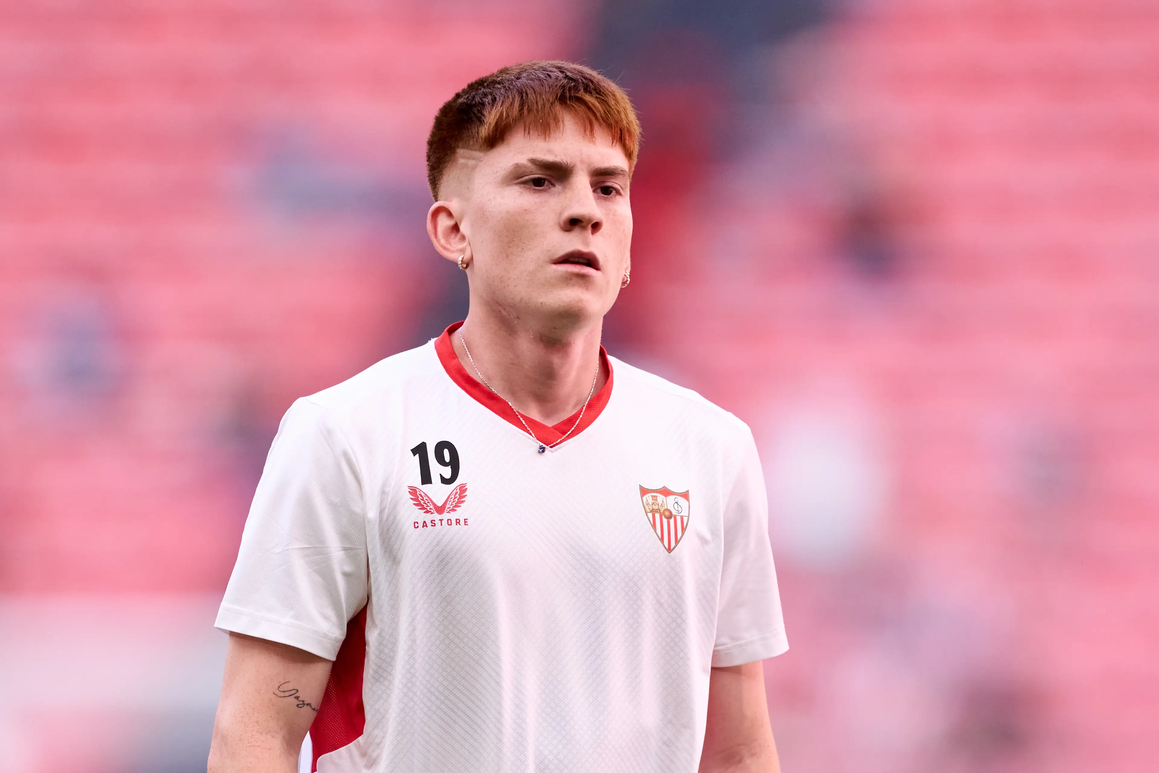 Valentin Barco struggled to make an impact at Sevilla. Image credit: Getty