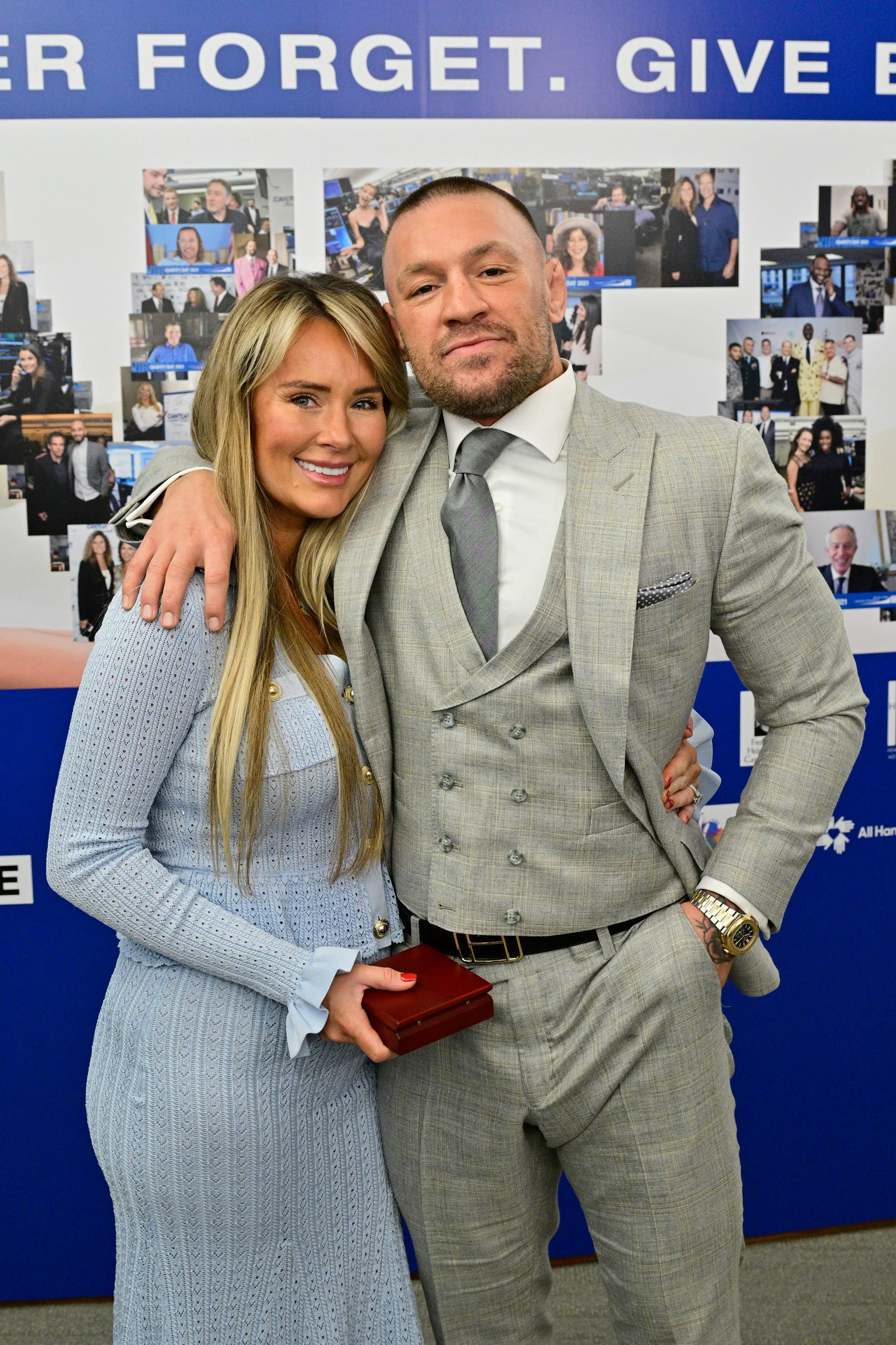McGregor and Devlin got engaged in 2020. Image: Getty