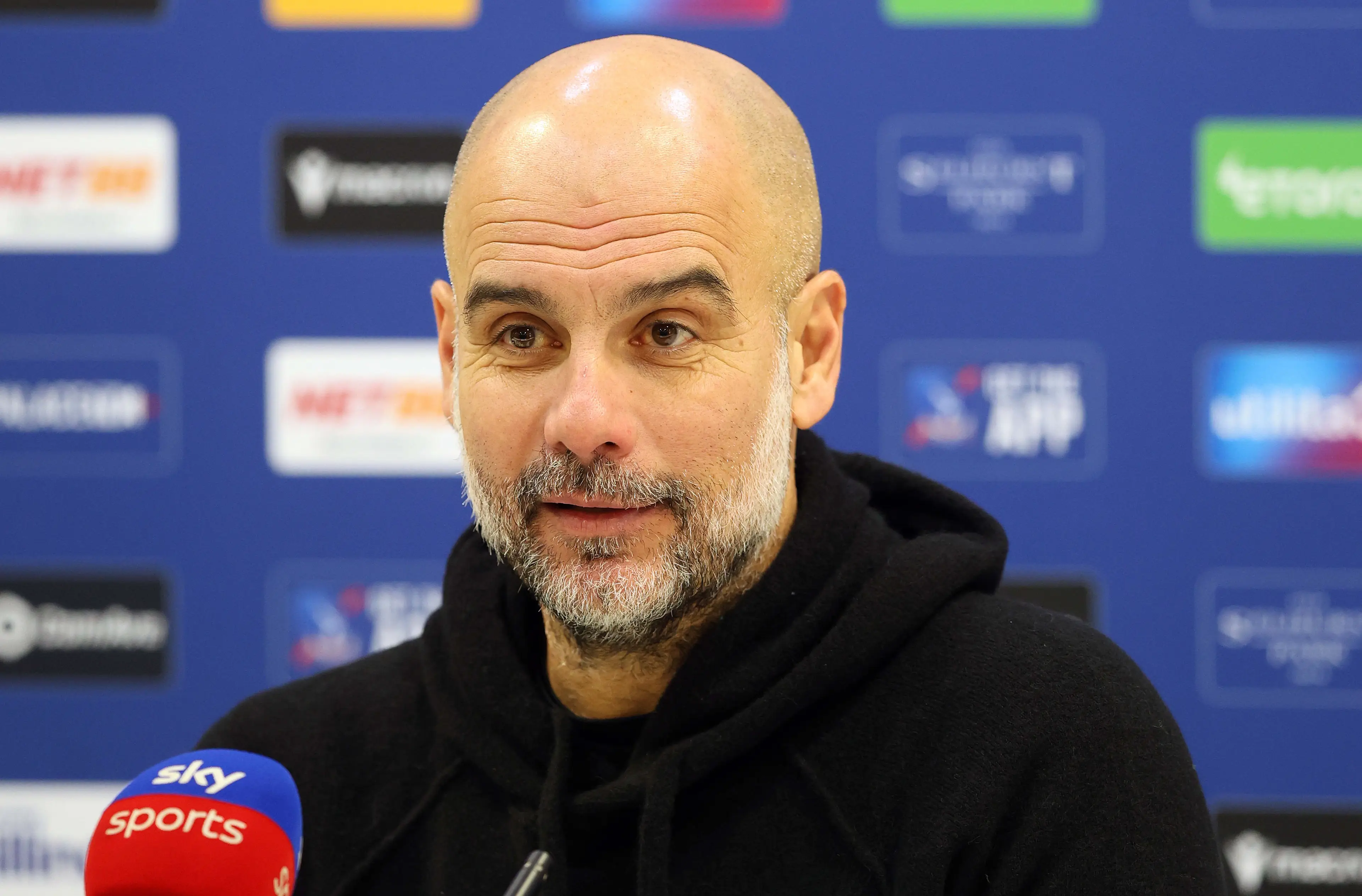 Pep Guardiola has ruled out managing another club. Image: Getty