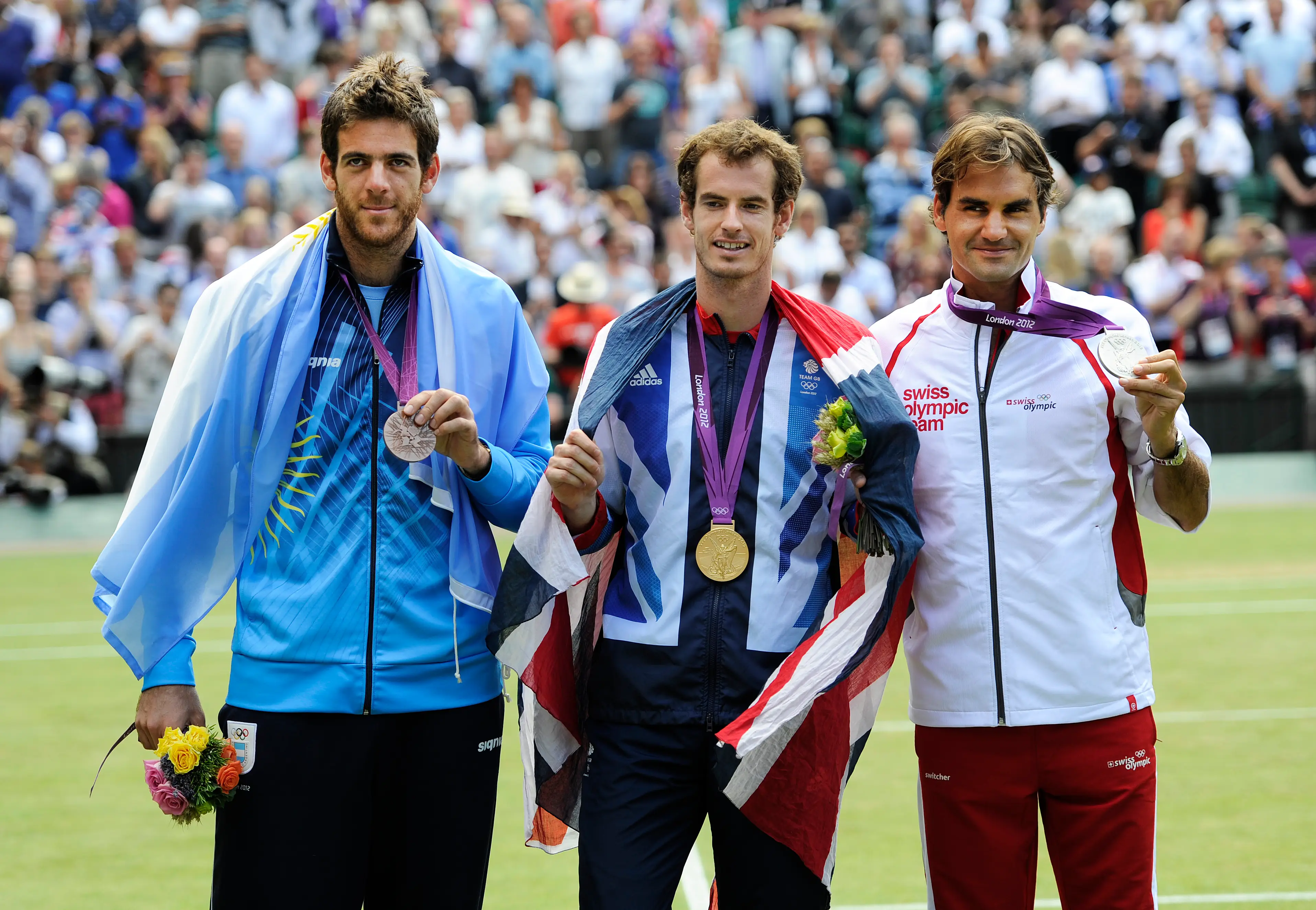 Andy Murray won his first Olympic gold medal in 2012. Image: Getty
