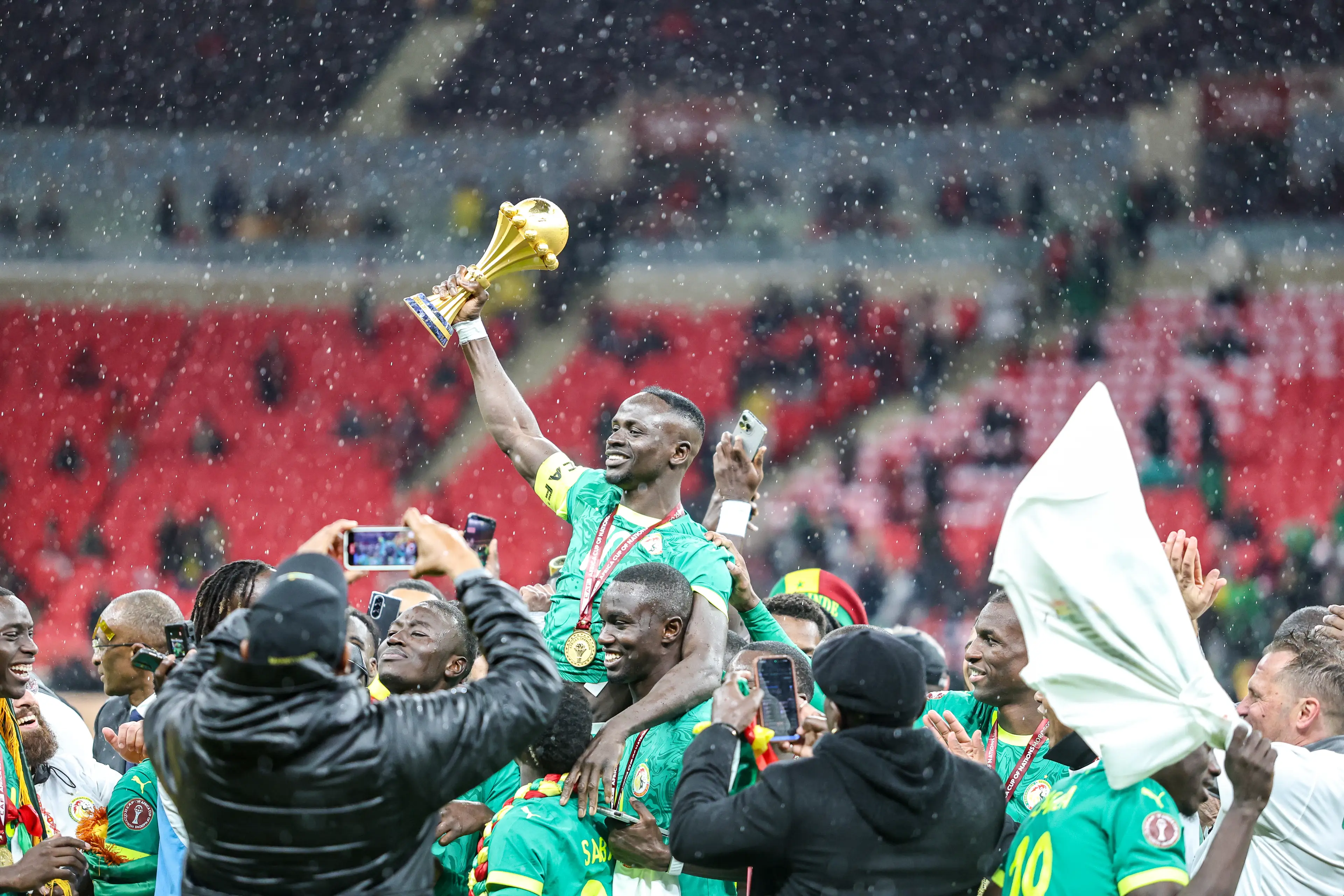 Senegal have been stripped of the 2025 Africa Cup of Nations title. Image credit: Getty