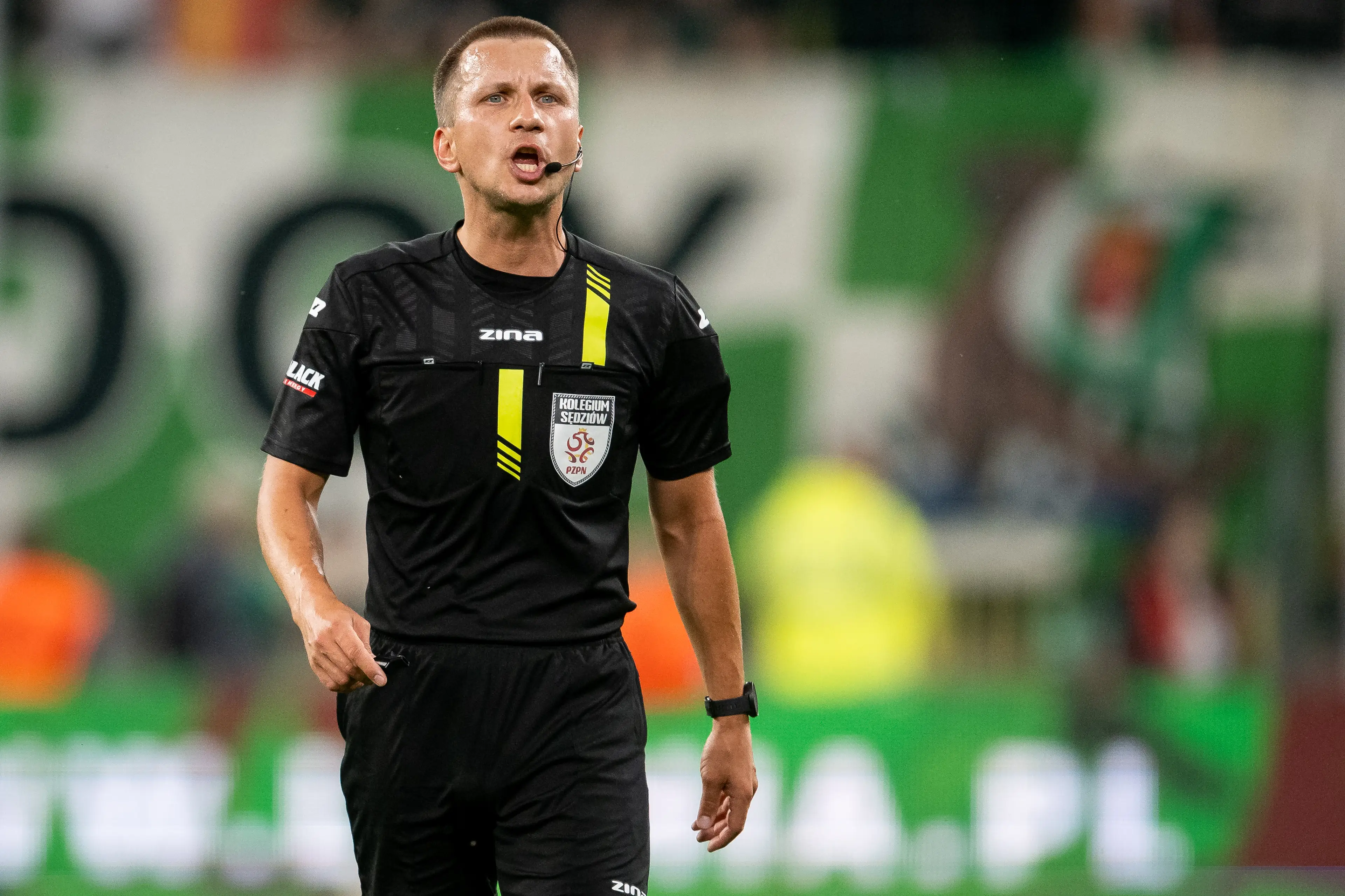 Frankowski was one of two referees banned by UEFA. Image: Getty