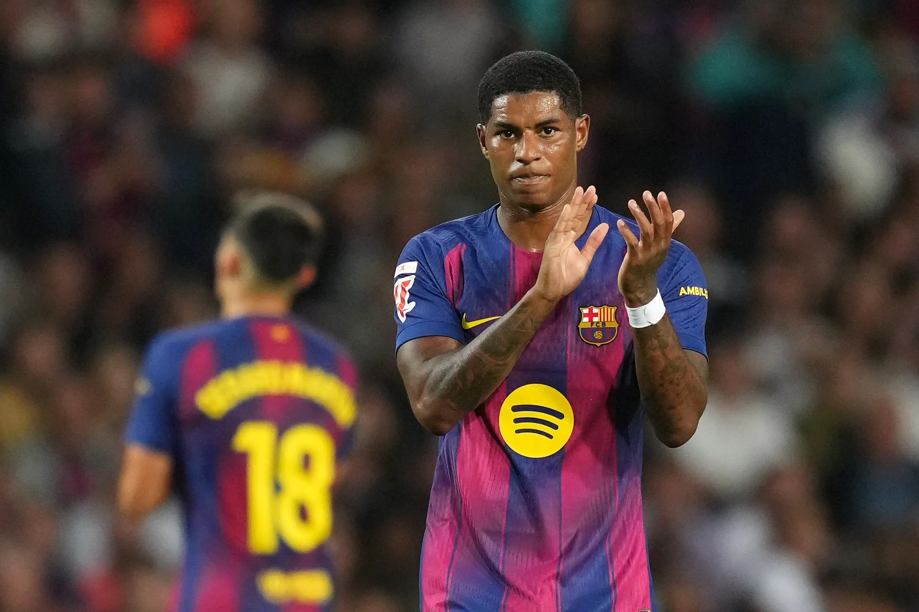 Rashford has impressed on loan at Barcelona. Image credit: Getty