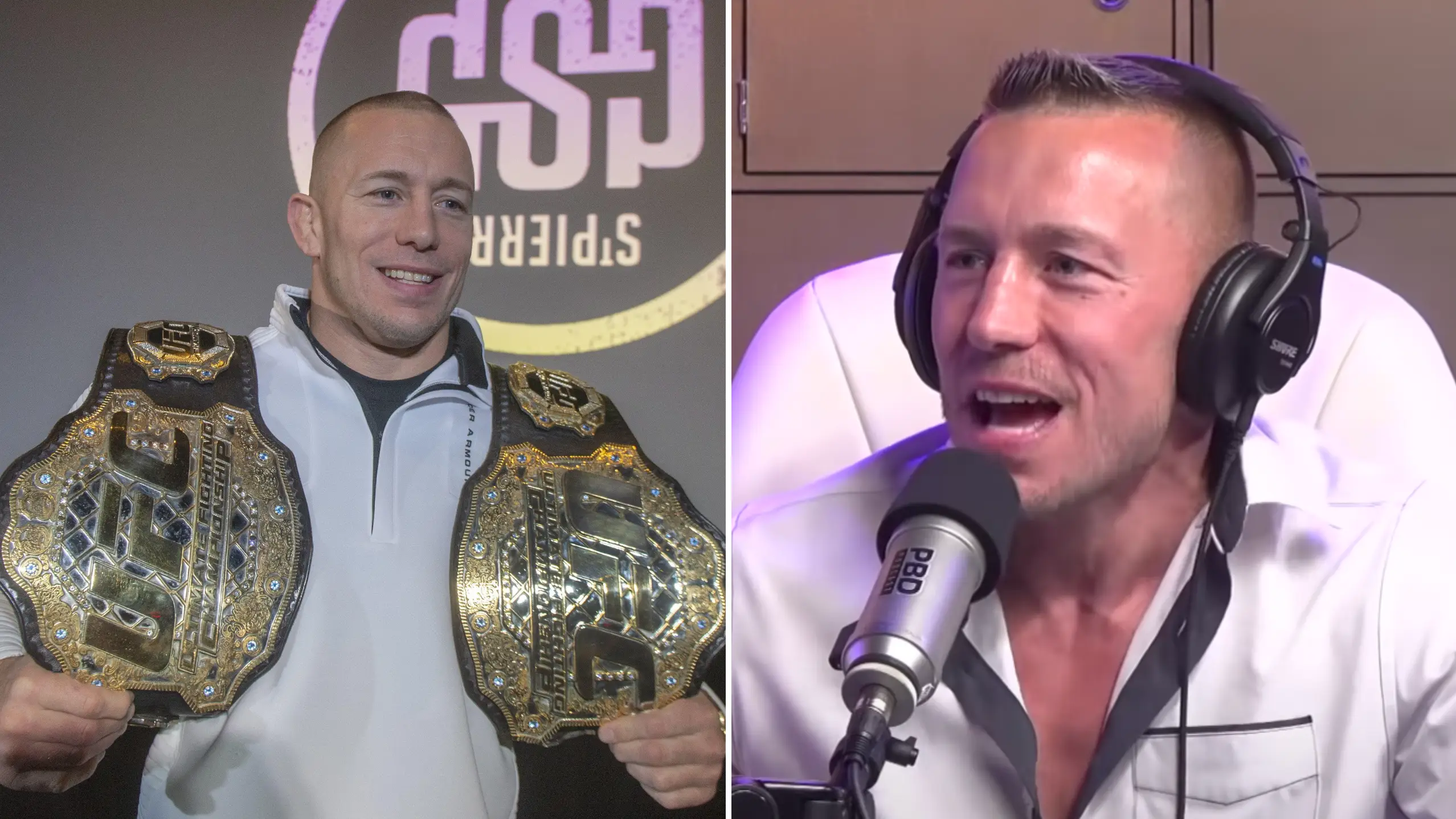 Georges St-Pierre was desperate to fight two UFC legends before retirement