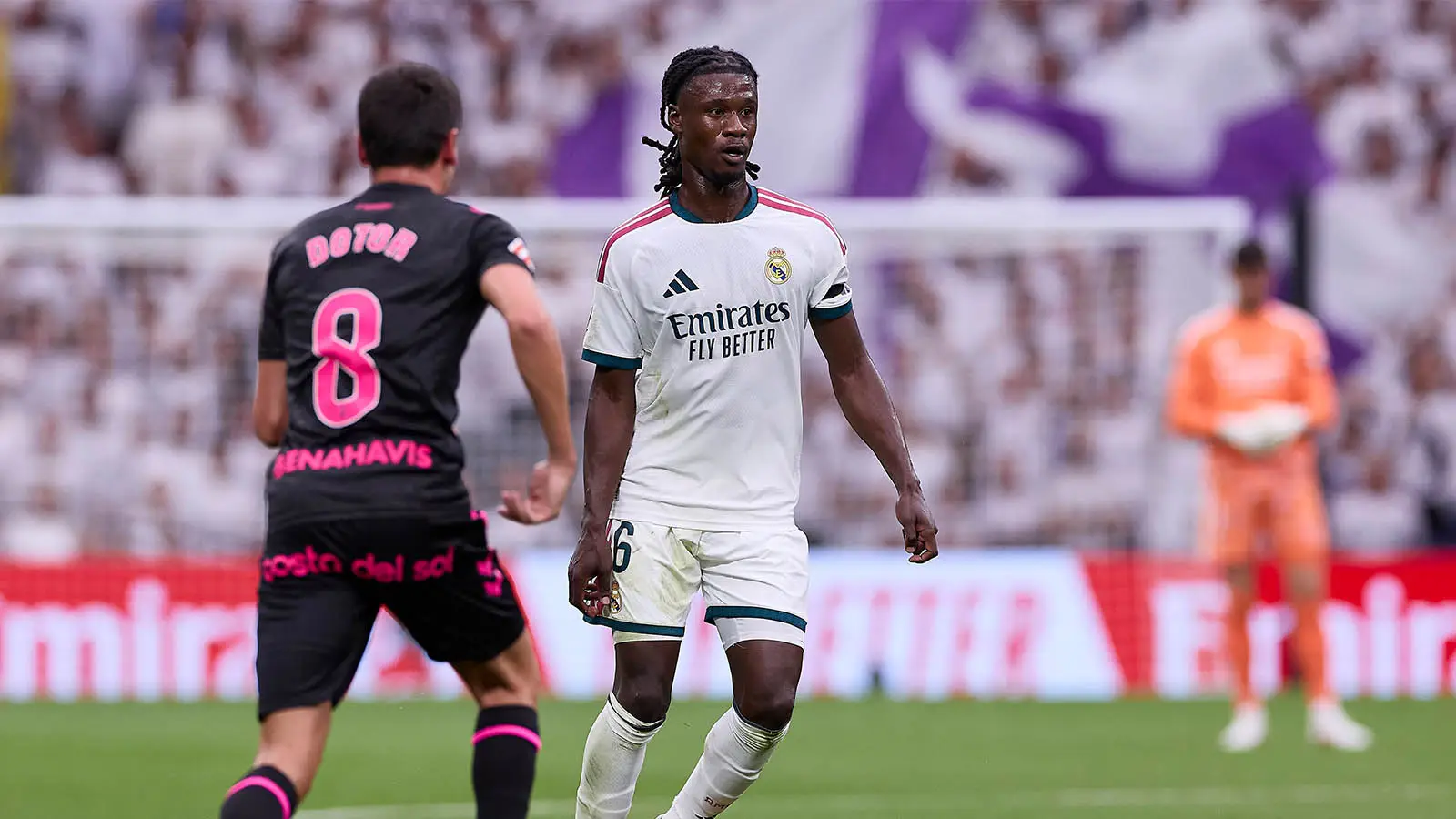Eduardo Camavinga could leave Real Madrid on transfer deadline day (Image: Getty)