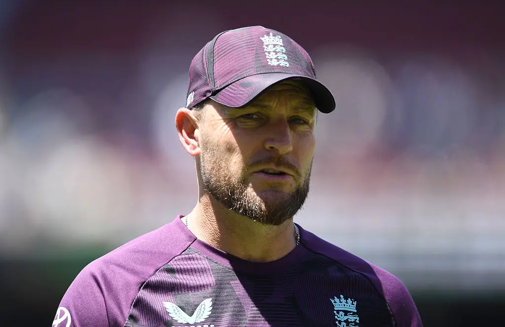 England coach Brendon McCullum is under pressure (Credit:Getty)