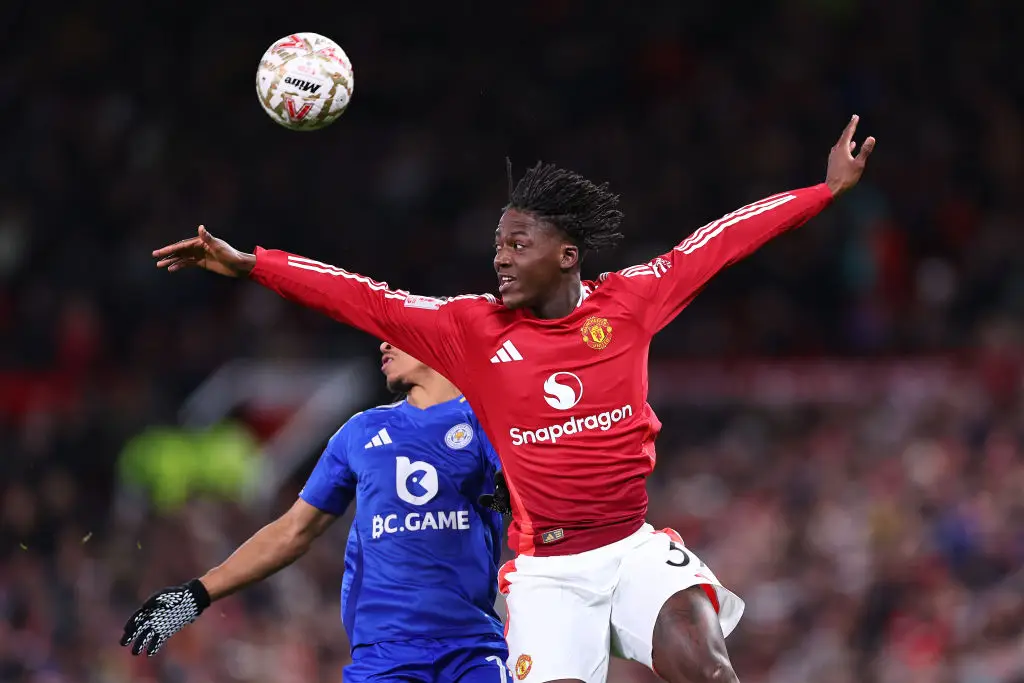 Kobbie Mainoo has been linked with Inter Milan (Credit:Getty)