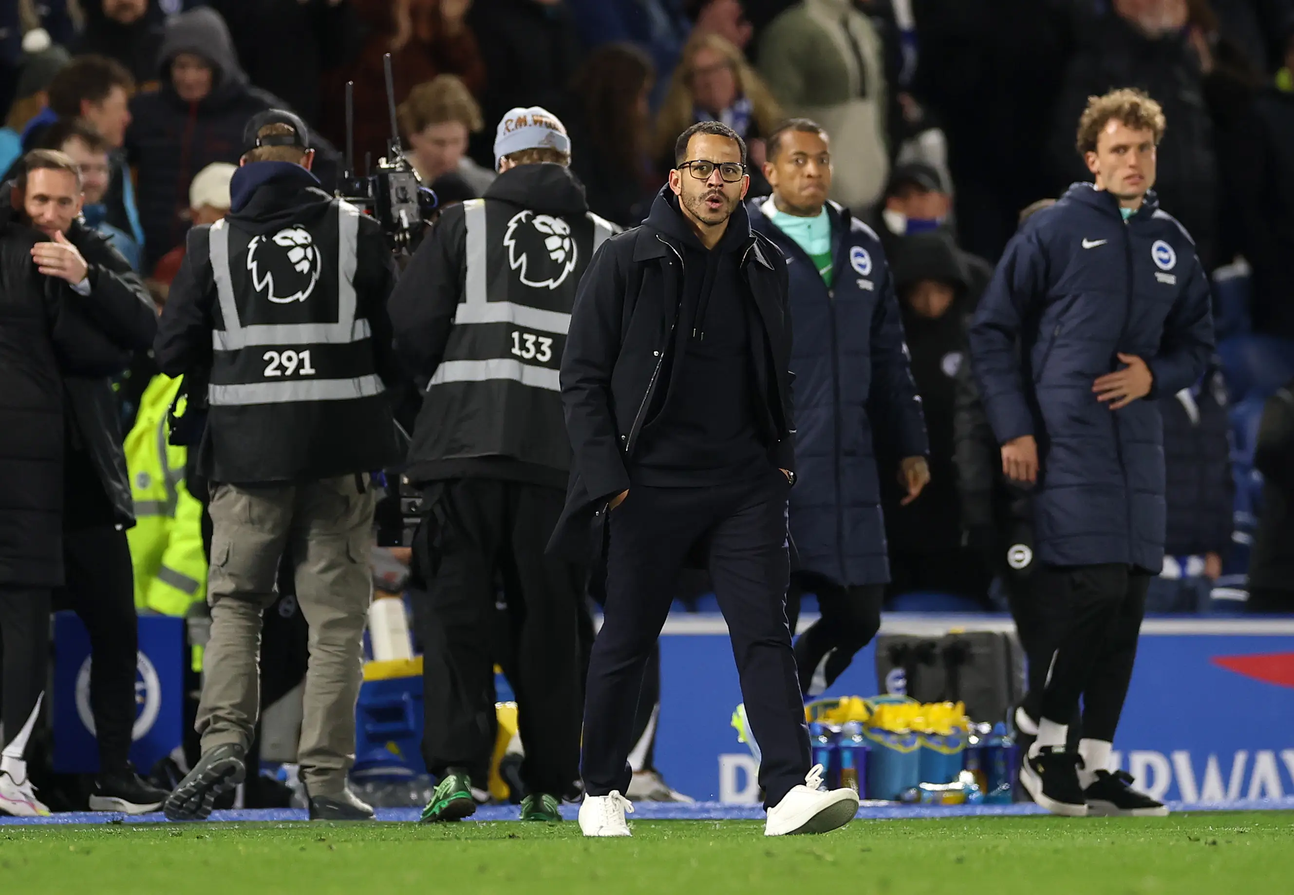 Rosenior and Chelsea suffered a fifth defeat in a row on Tuesday. Image: Getty