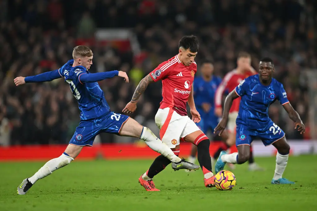 Chelsea and Man Utd drew 1-1 in their Premier League meeting in November. (Image: Getty)