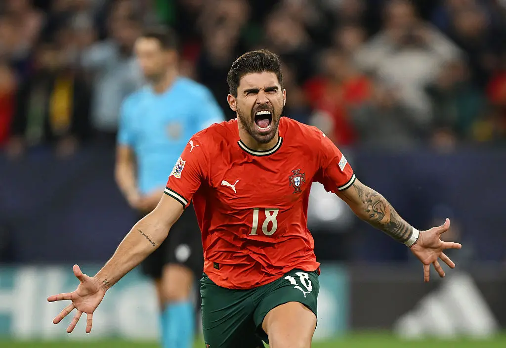 Ruben Neves scored the winning penalty for Portugal. (Image: Getty)