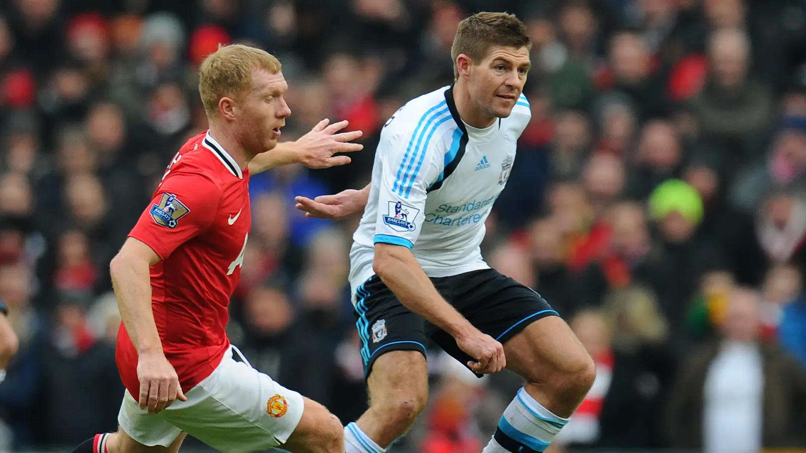 Paul Scholes flipped the script when asked who was better out of him and Steven Gerrard 